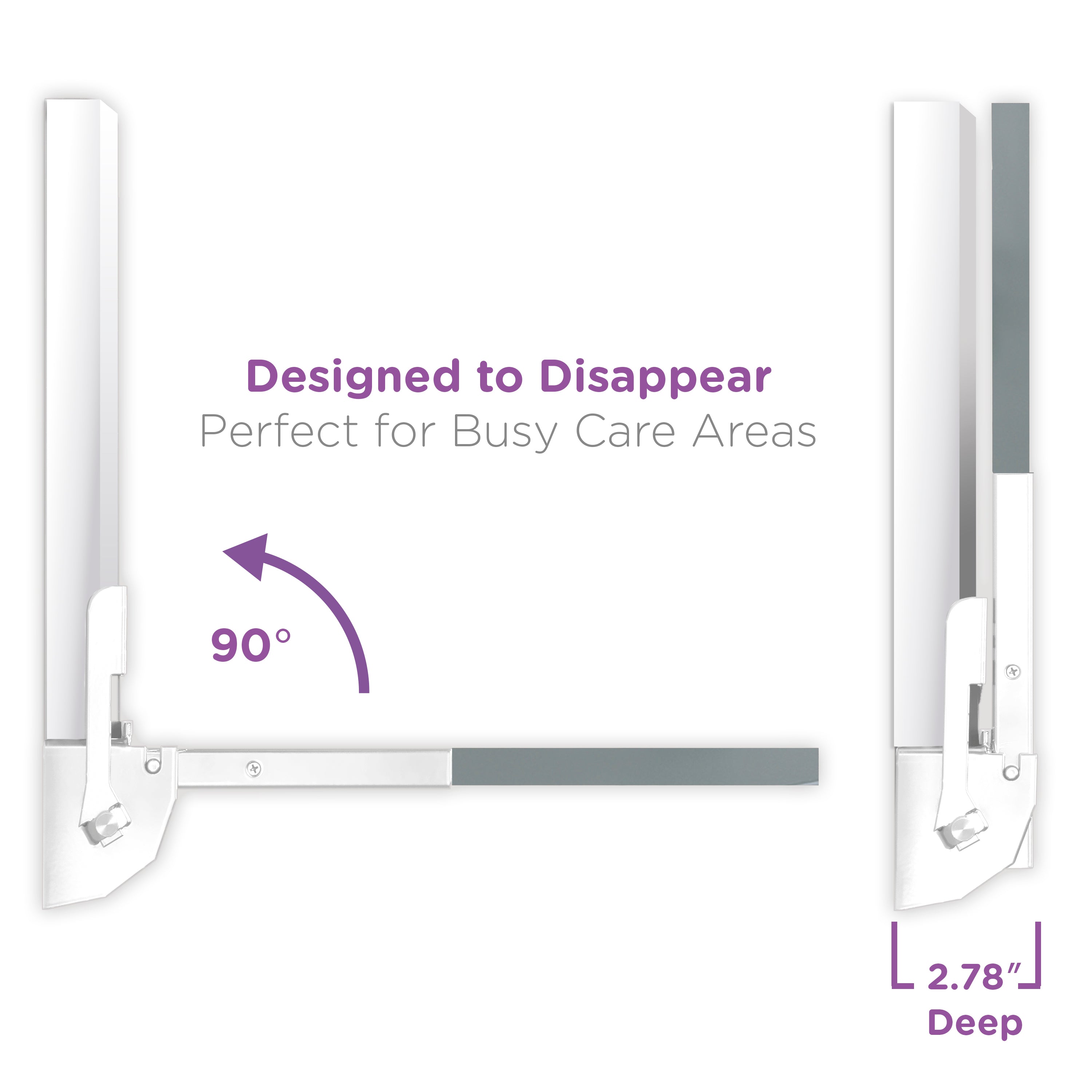 Wall-Mounted Folding Desk, Original WALLAdesk™