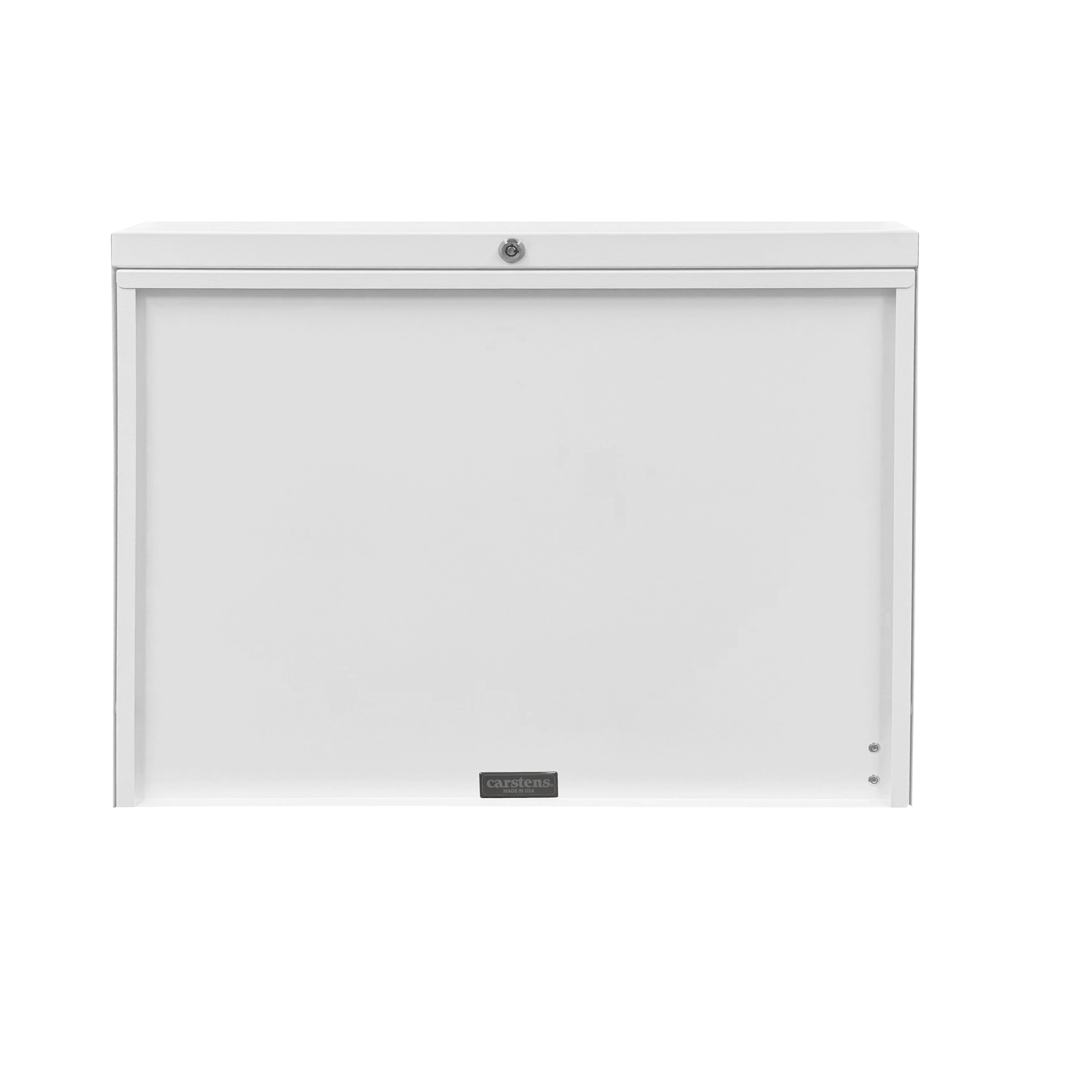 Basic Wide Wall-Mounted Workstation, 25.63"W x 20"H x 4"D, ECONOroo™ 6640 Series
