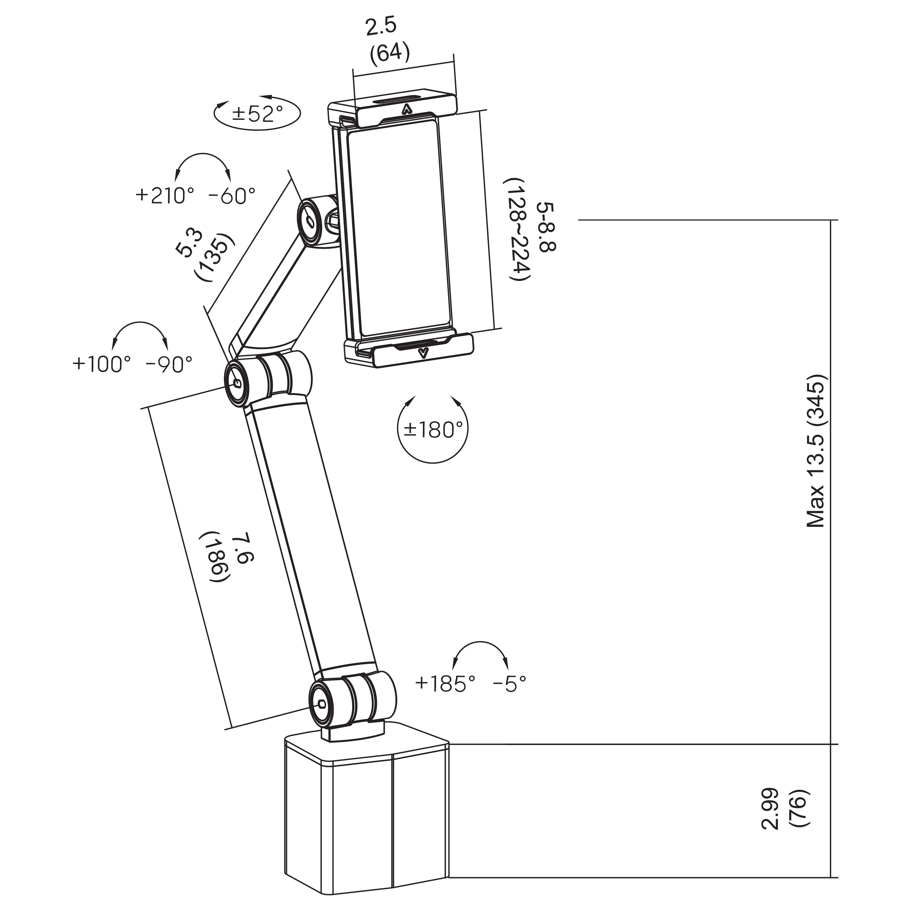CarePod™ Pro Tablet Stand
