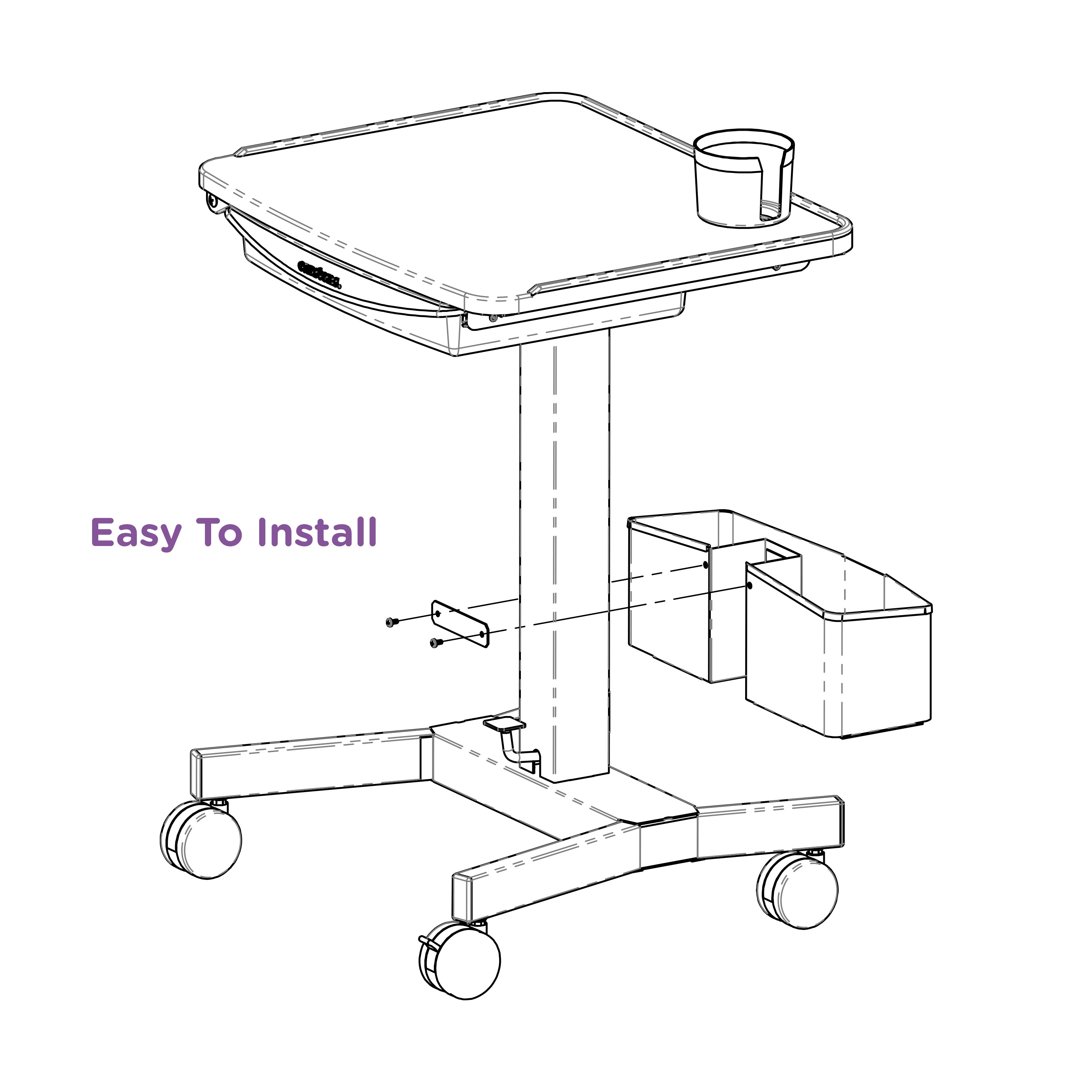 CarePod™ Lite Storage Bin