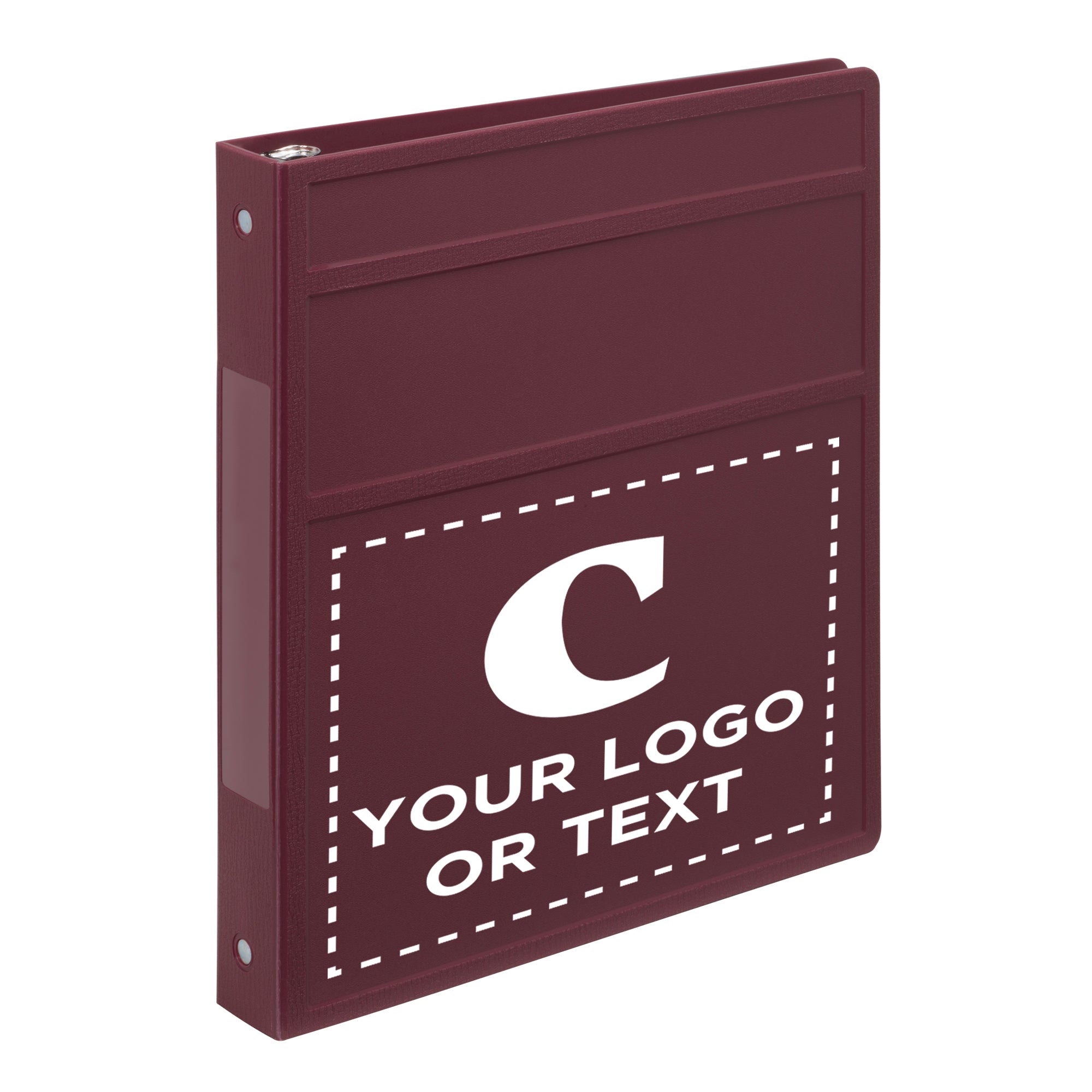 Custom 1-Inch Binder with Logo – Heavy Duty Side-Opening