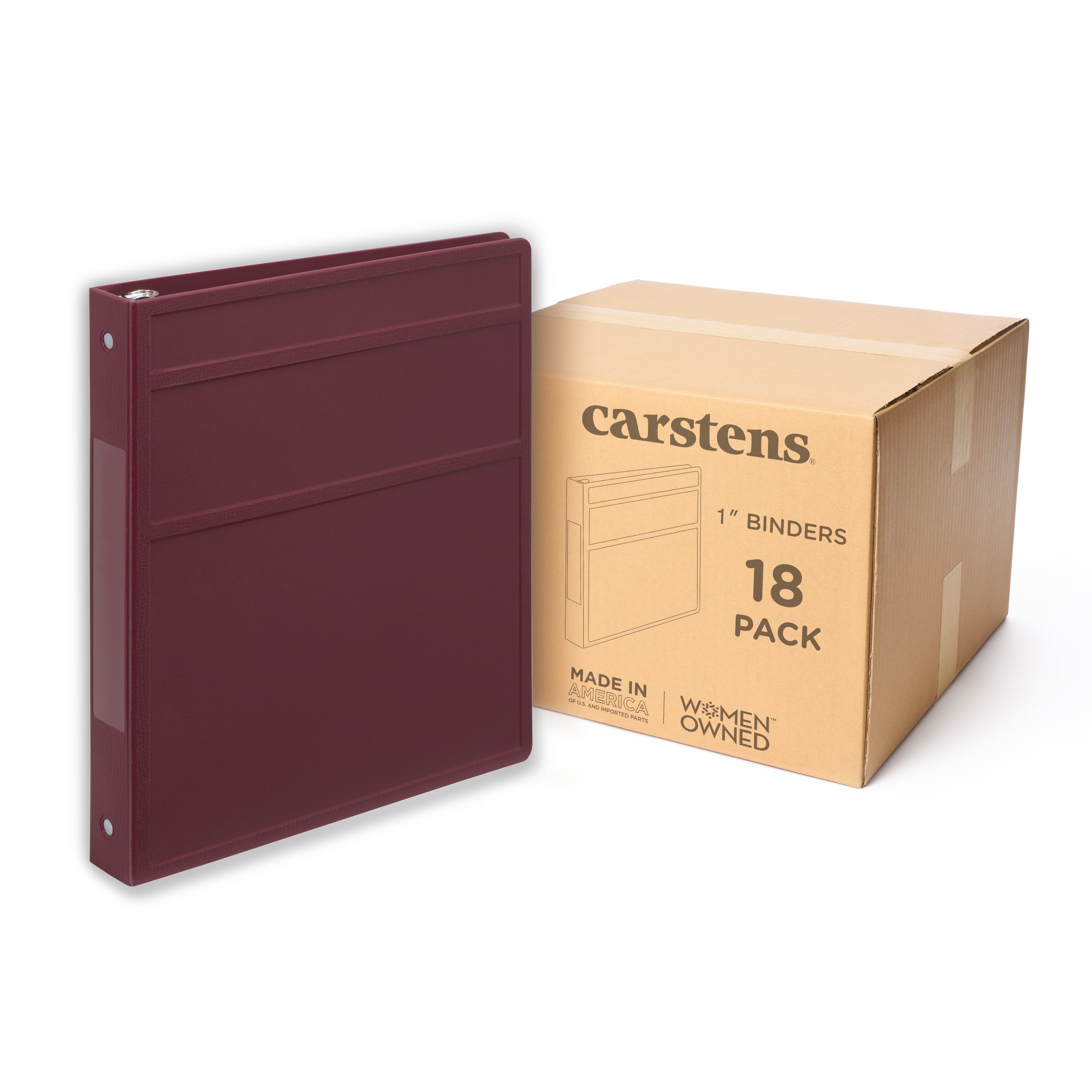 1-Inch Heavy Duty 3-Ring Binder for Medical Charting – Side Opening