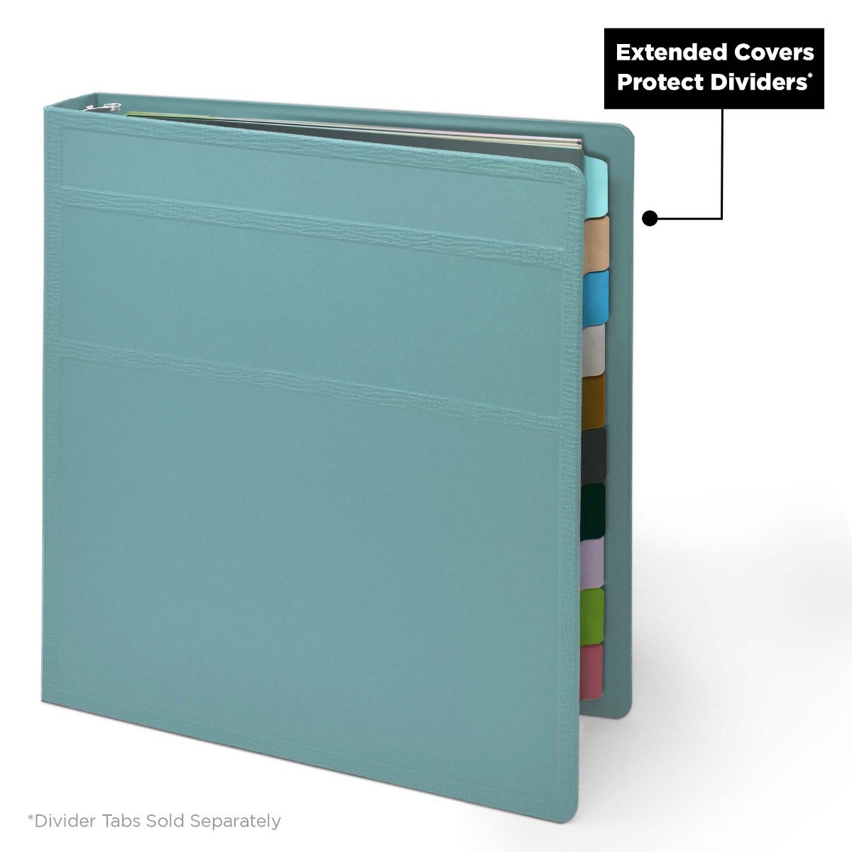 1-Inch Heavy Duty 3-Ring Binder for Medical Charting – Side Opening