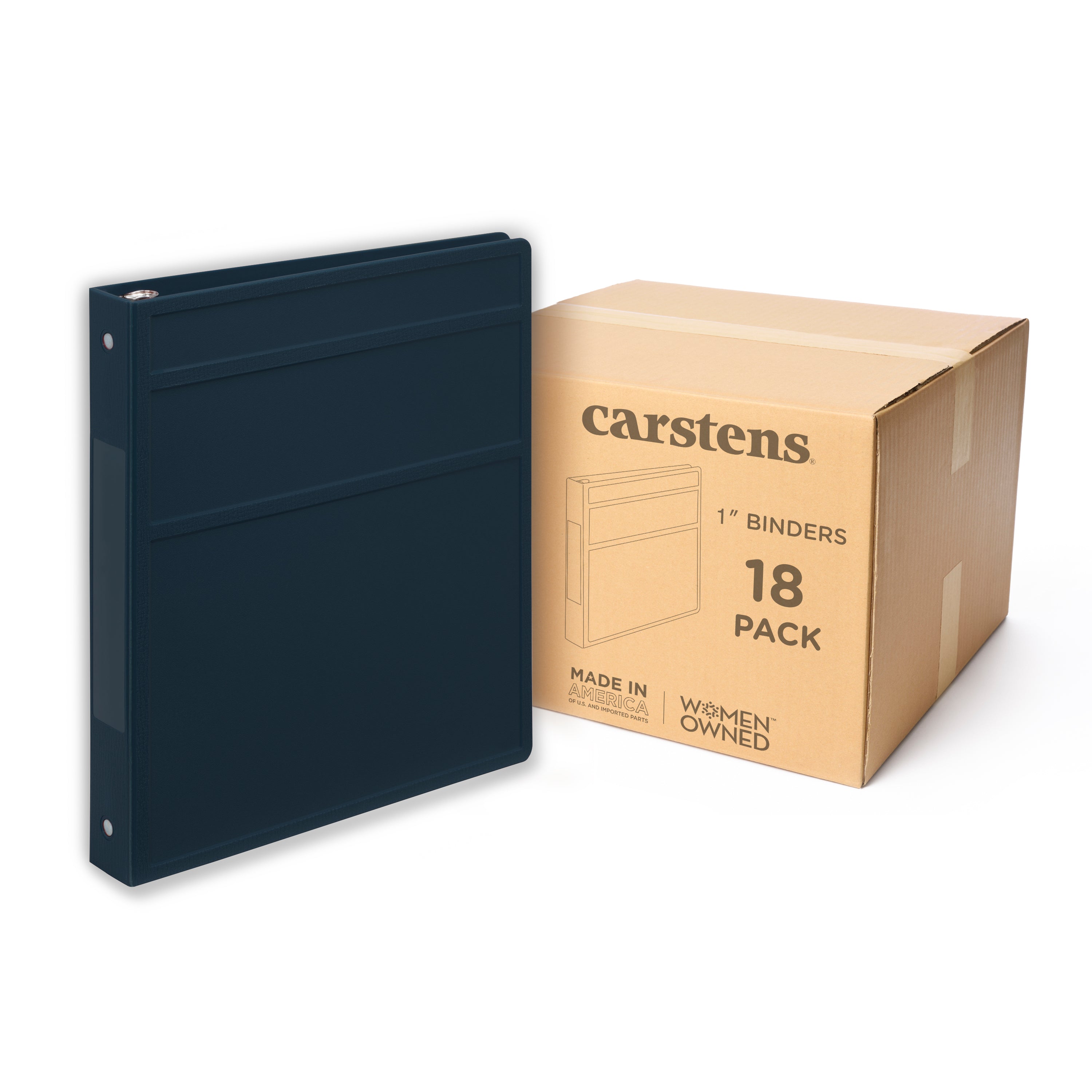 1-Inch Heavy Duty 3-Ring Binder for Medical Charting – Side Opening