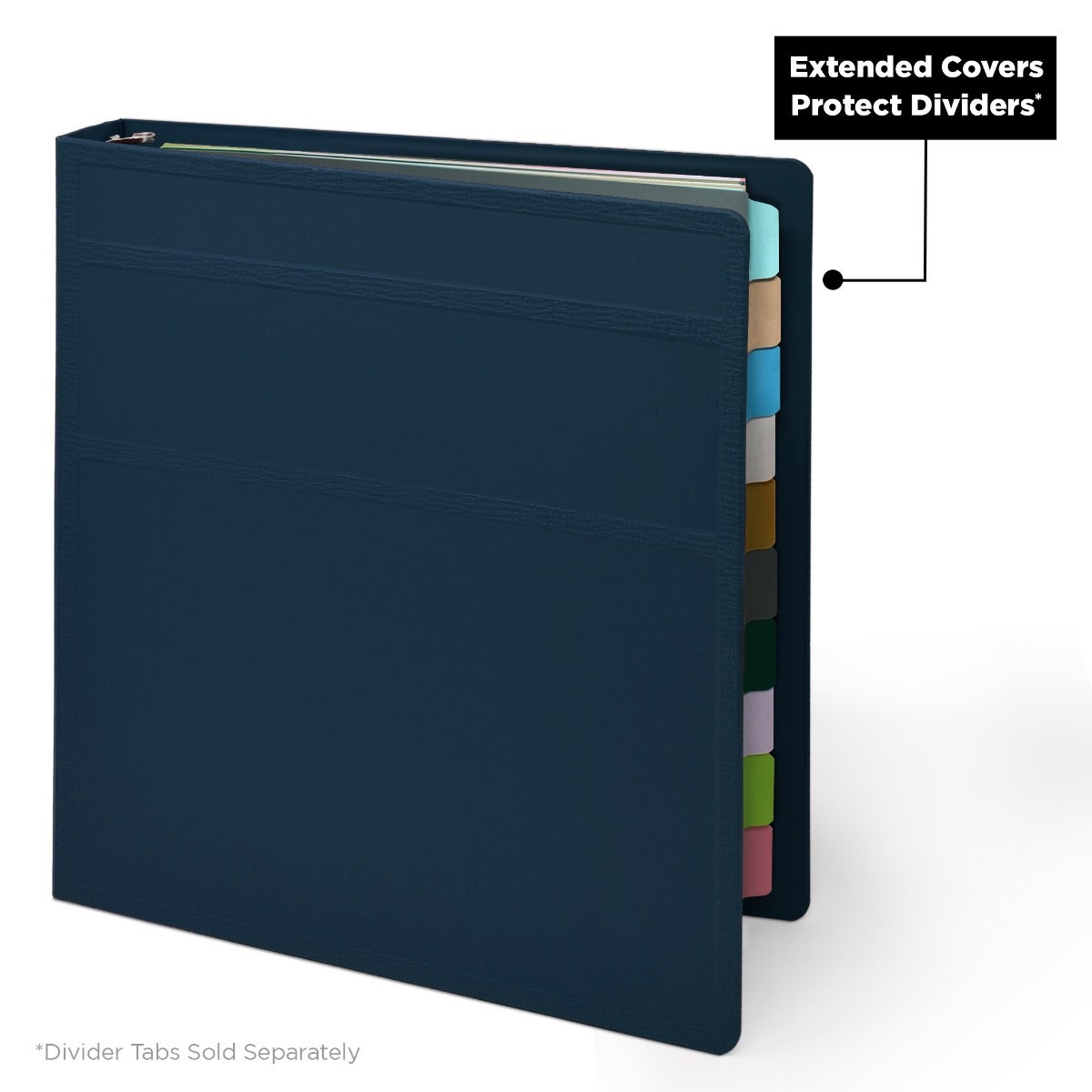 1-Inch Heavy Duty 3-Ring Binder for Medical Charting – Side Opening