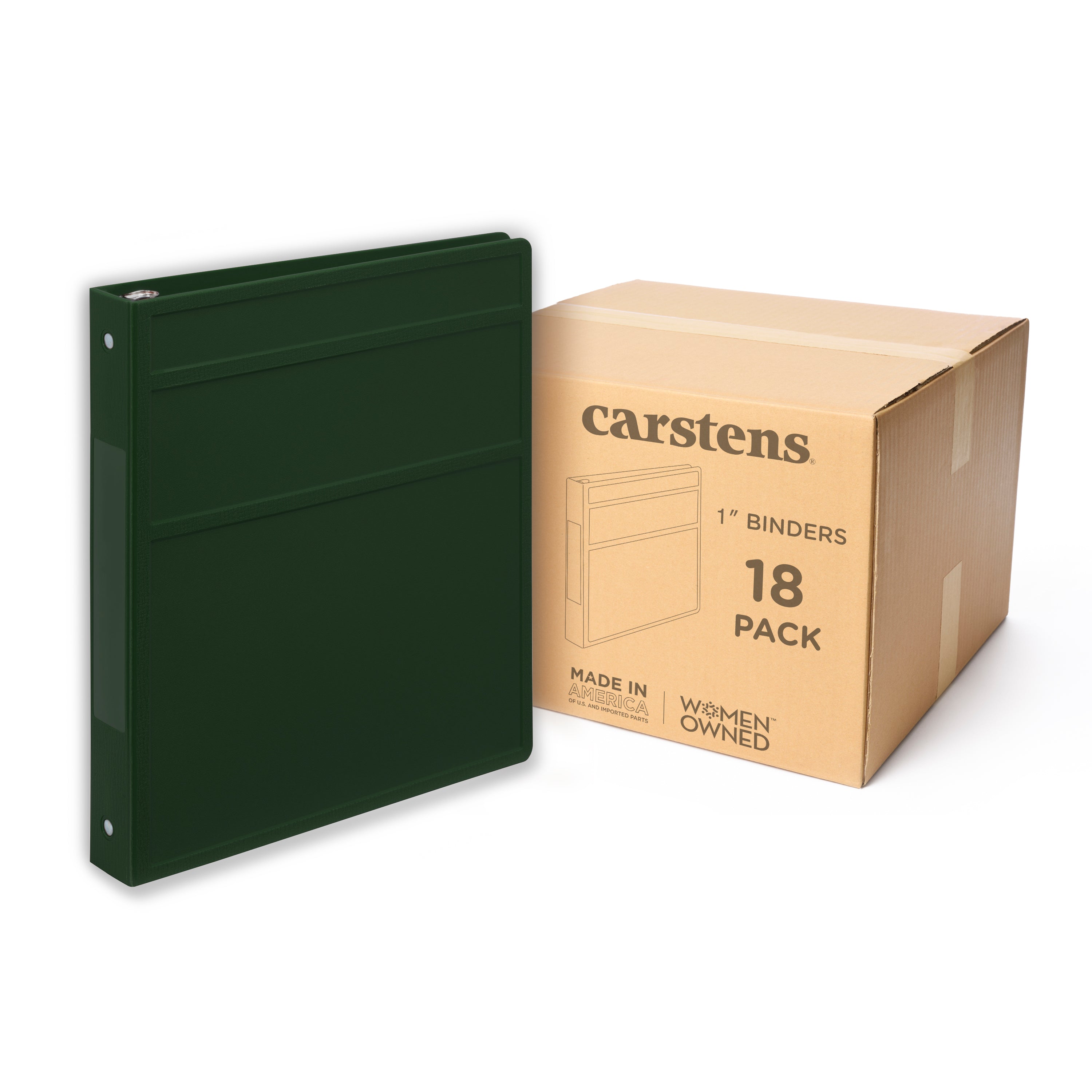 1-Inch Heavy Duty 3-Ring Binder for Medical Charting – Side Opening