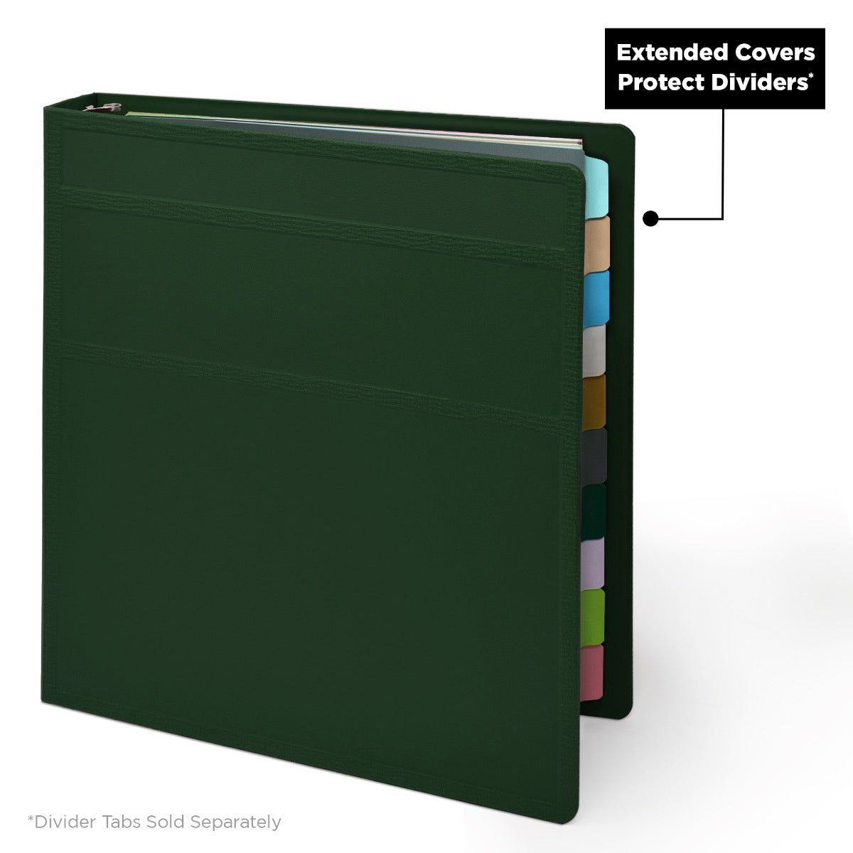 1-Inch Heavy Duty 3-Ring Binder for Medical Charting – Side Opening