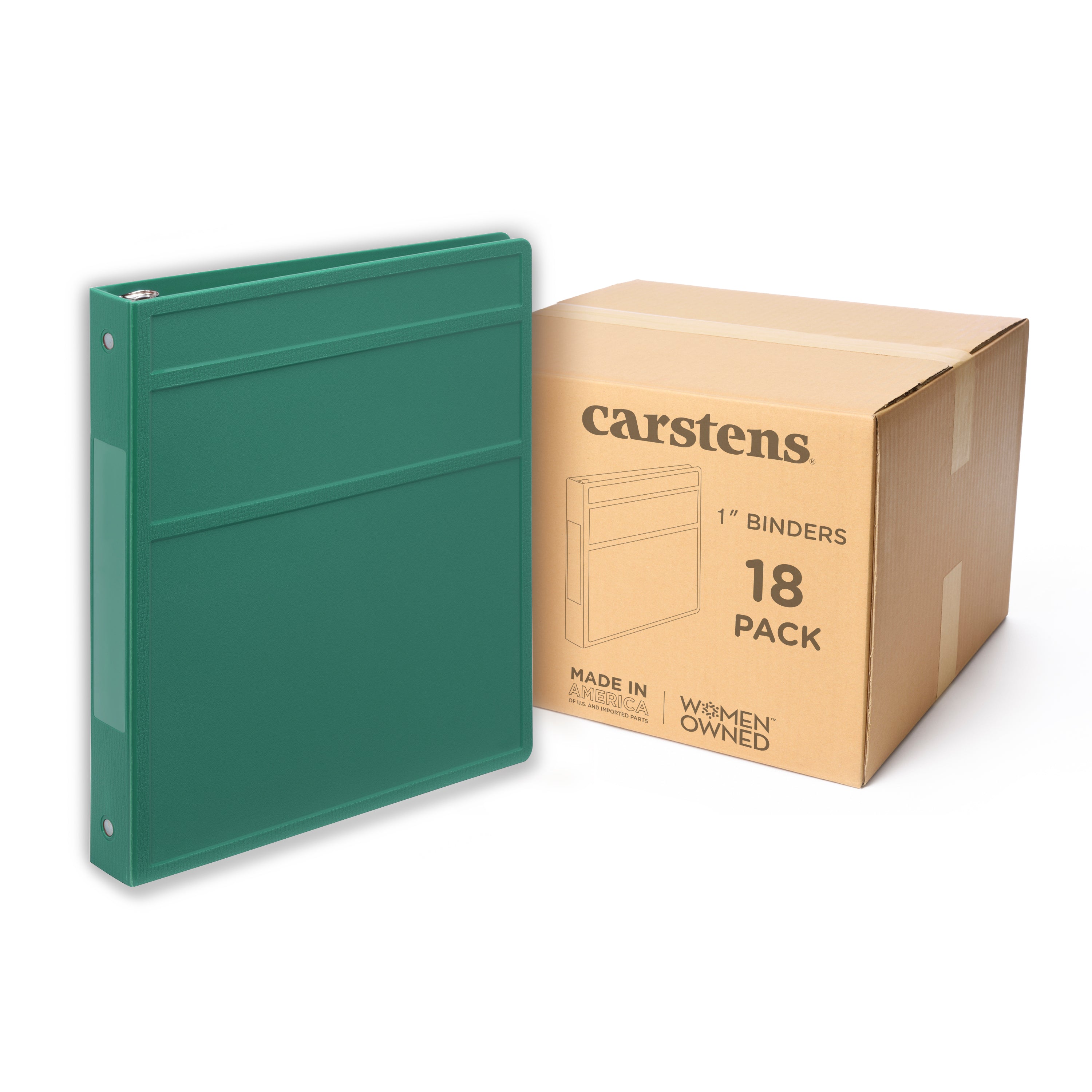 1-Inch Heavy Duty 3-Ring Binder for Medical Charting – Side Opening