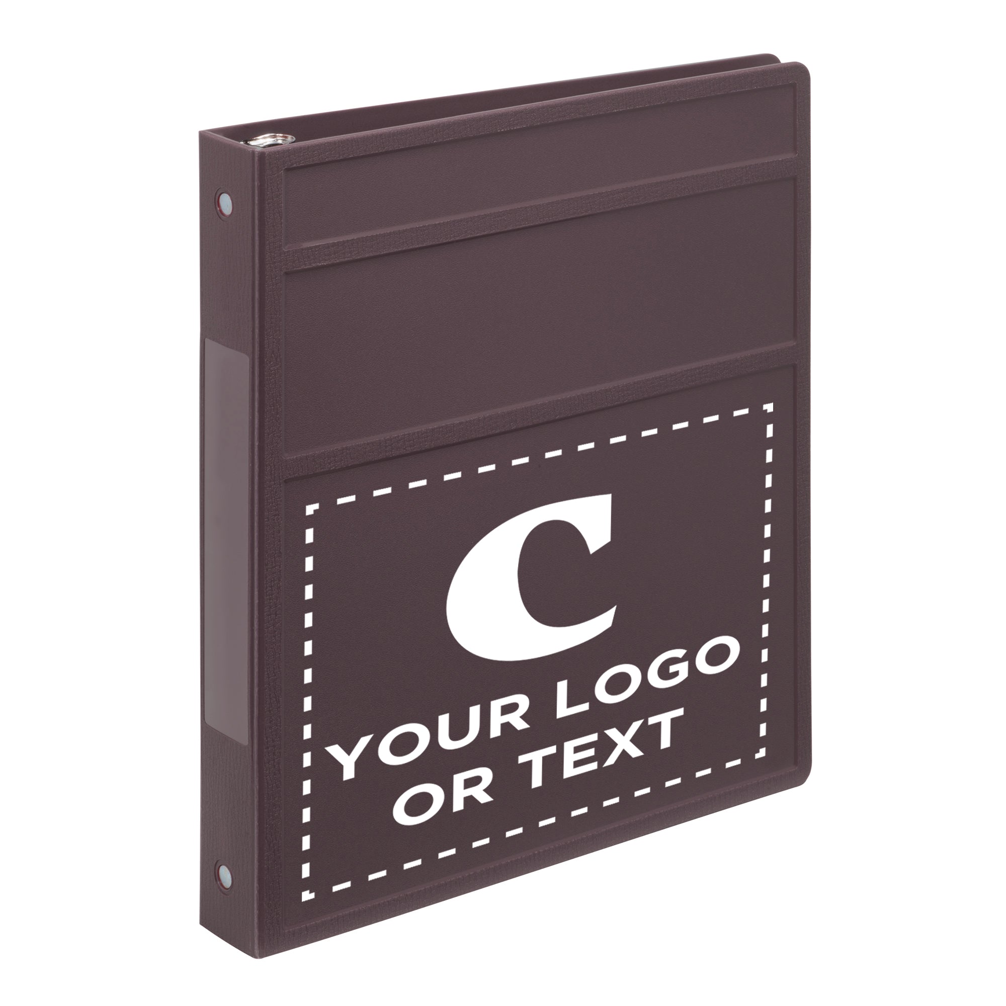 Custom 1-Inch Binder with Logo – Heavy Duty Side-Opening