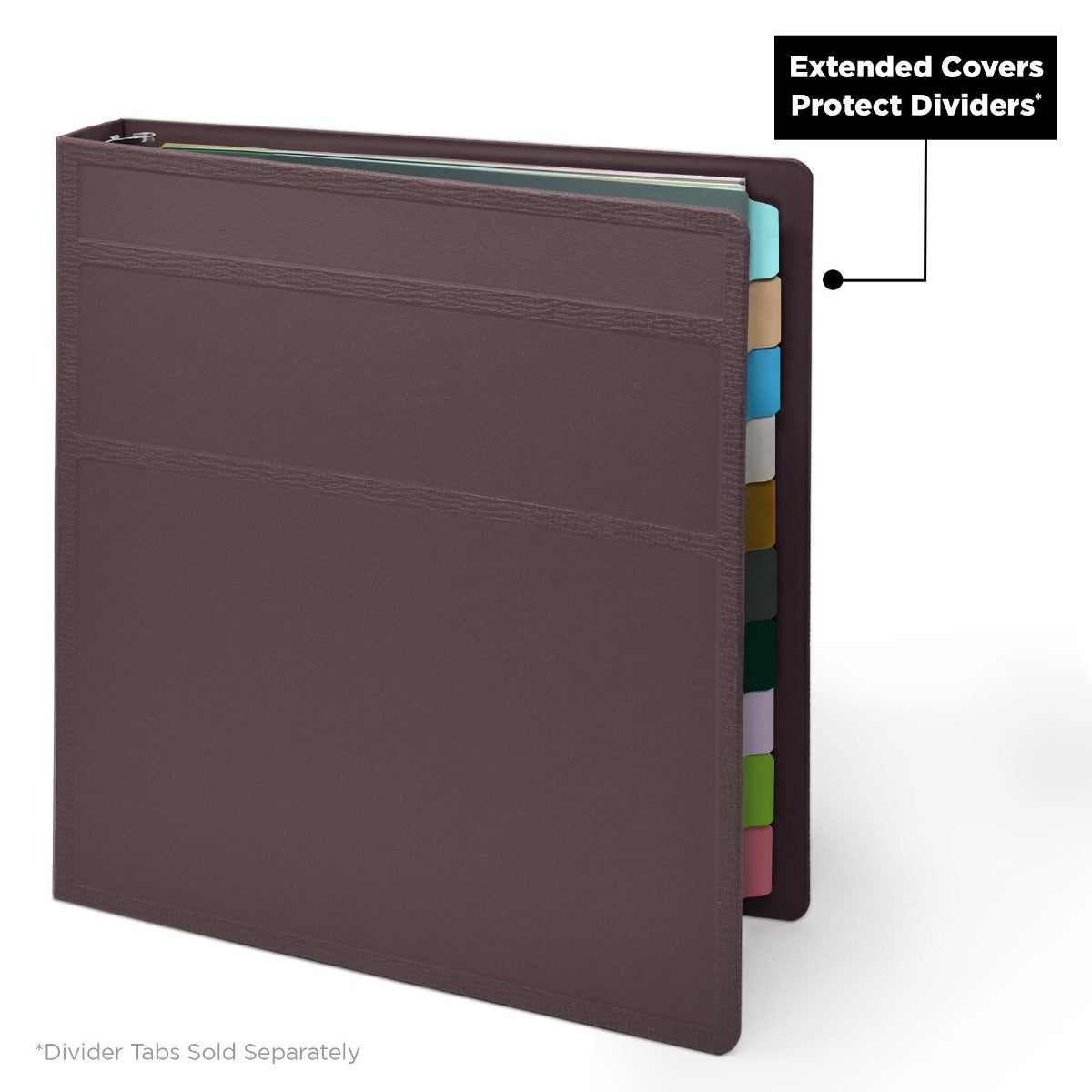 1-Inch Heavy Duty 3-Ring Binder for Medical Charting – Side Opening