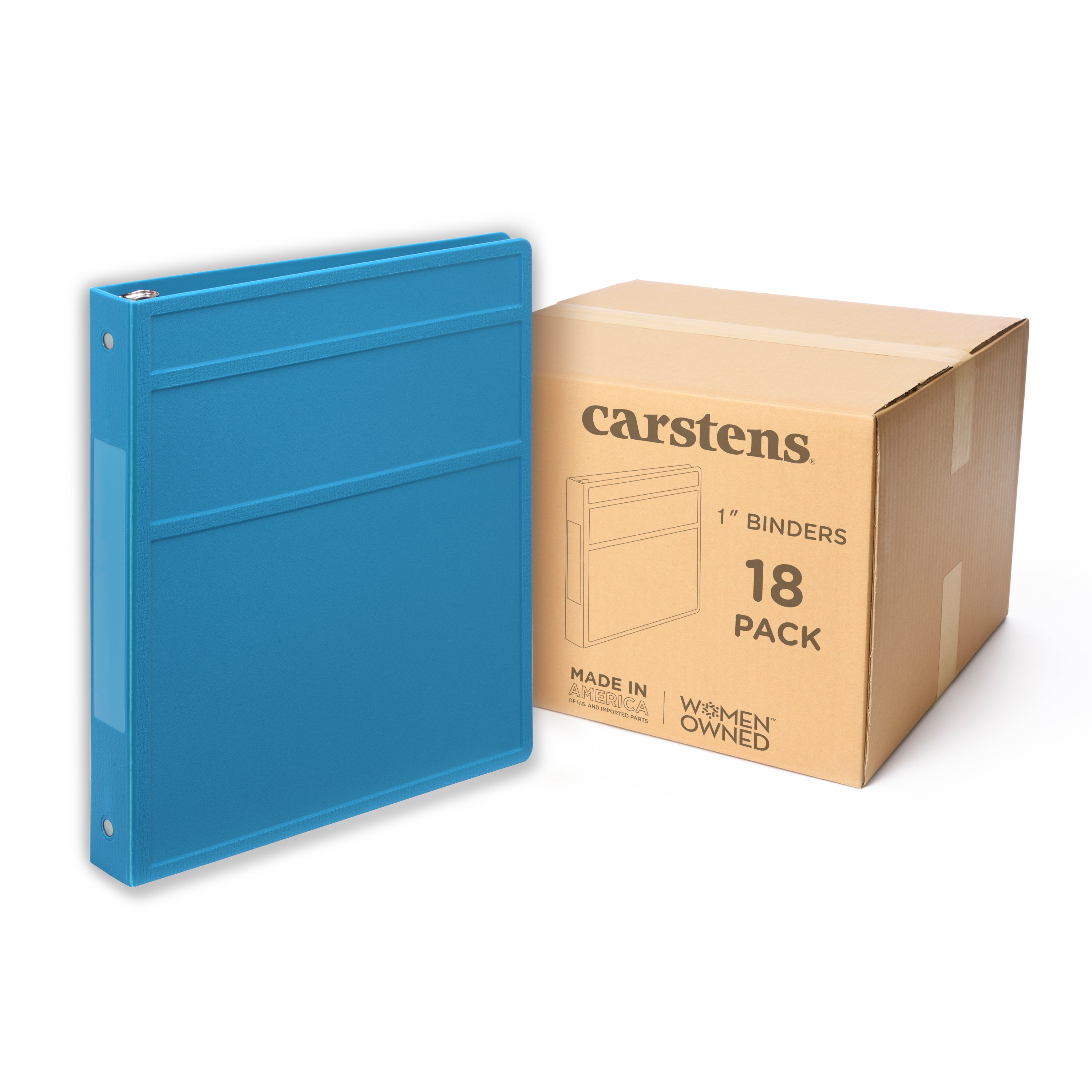 1-Inch Heavy Duty 3-Ring Binder for Medical Charting – Side Opening