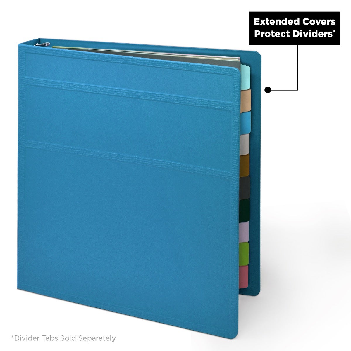 1-Inch Heavy Duty 3-Ring Binder for Medical Charting – Side Opening