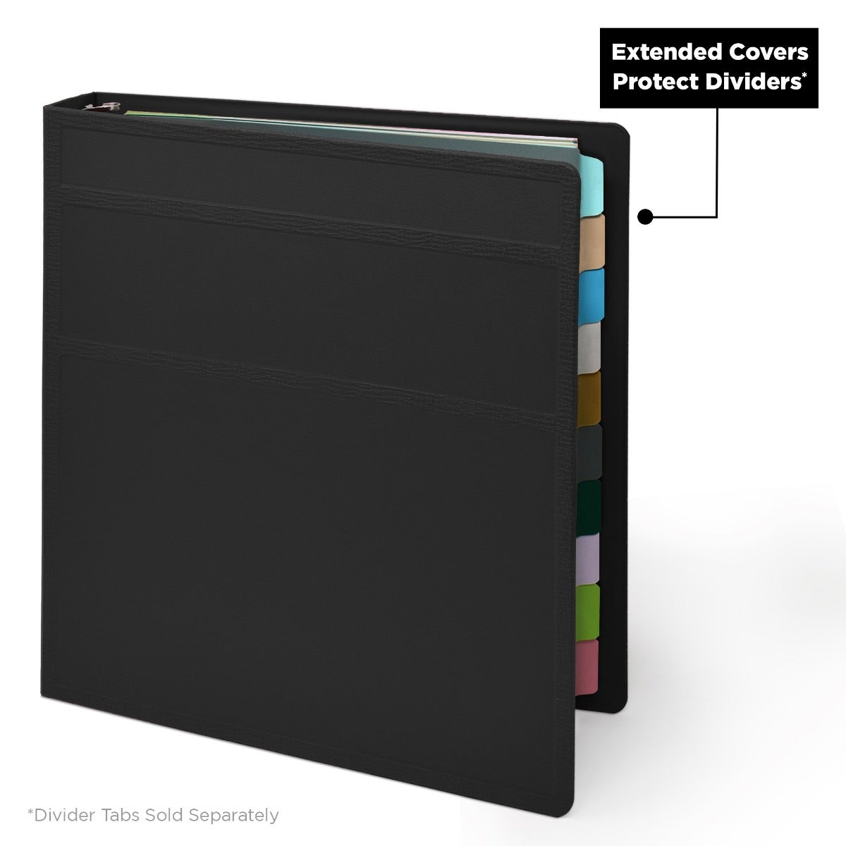 1-Inch Heavy Duty 3-Ring Binder for Medical Charting – Side Opening