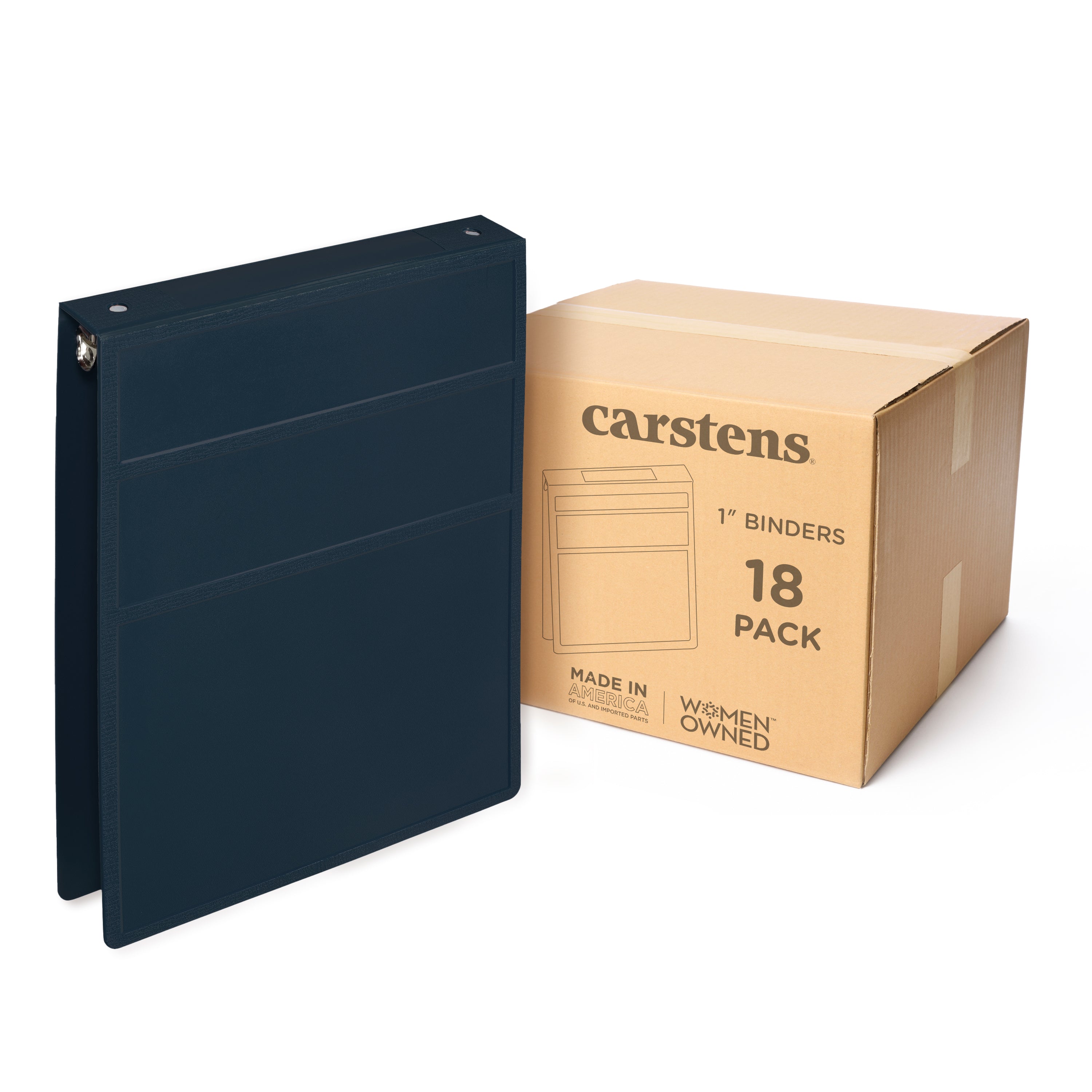 1-Inch Heavy Duty 3-Ring Binder for Medical Charting – Top Opening