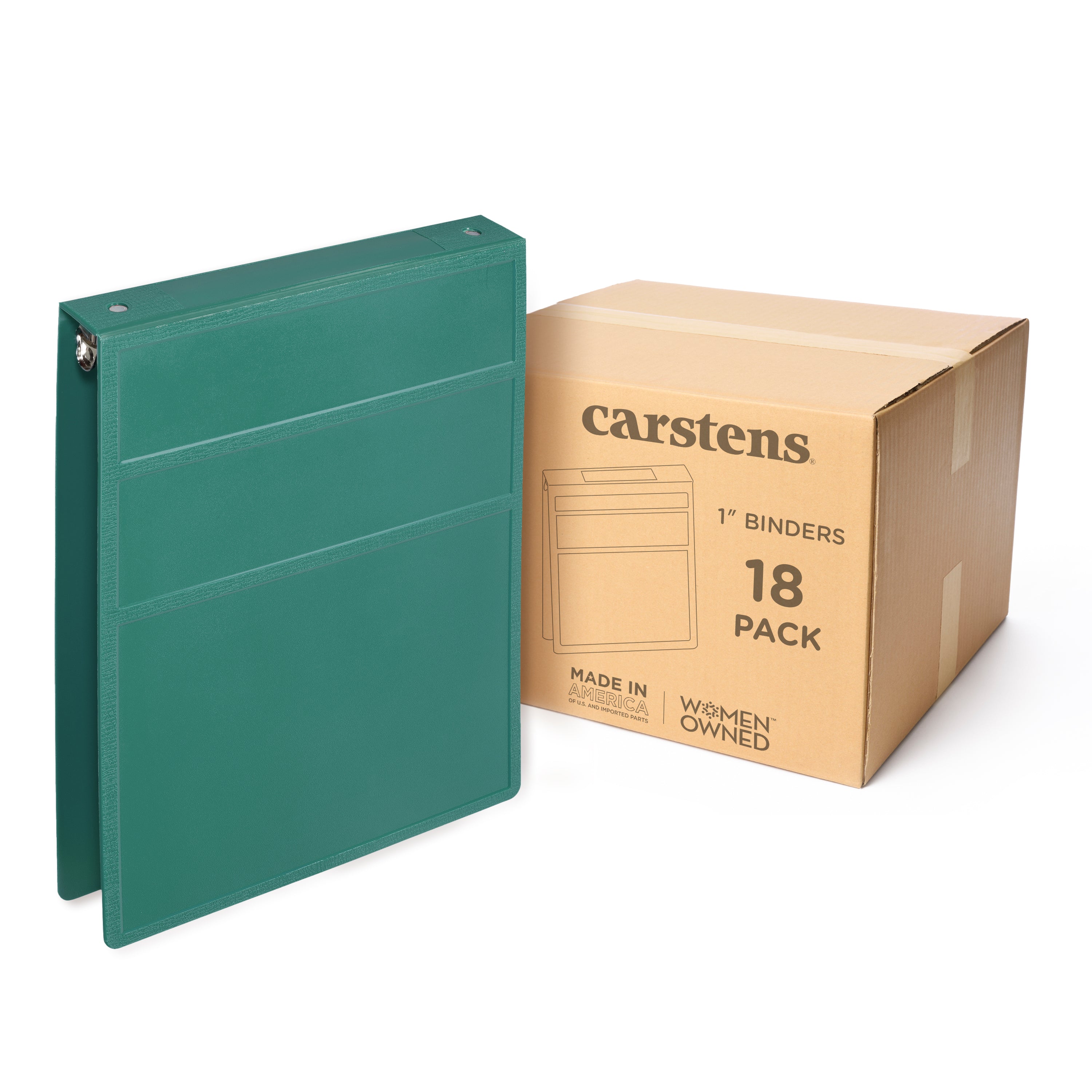 1-Inch Heavy Duty 3-Ring Binder for Medical Charting – Top Opening