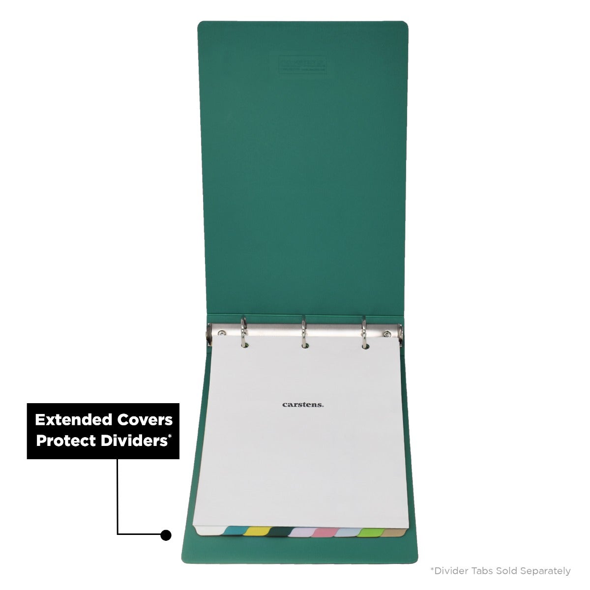 1-Inch Heavy Duty 3-Ring Binder for Medical Charting – Top Opening