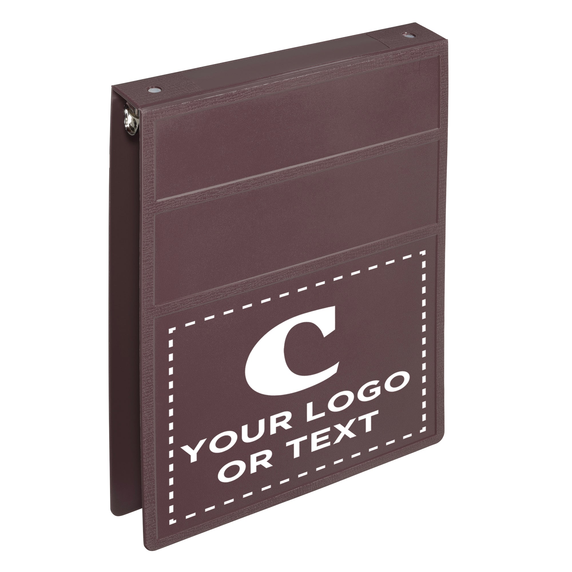 Custom 1-Inch Binder with Logo – Heavy Duty Top-Opening