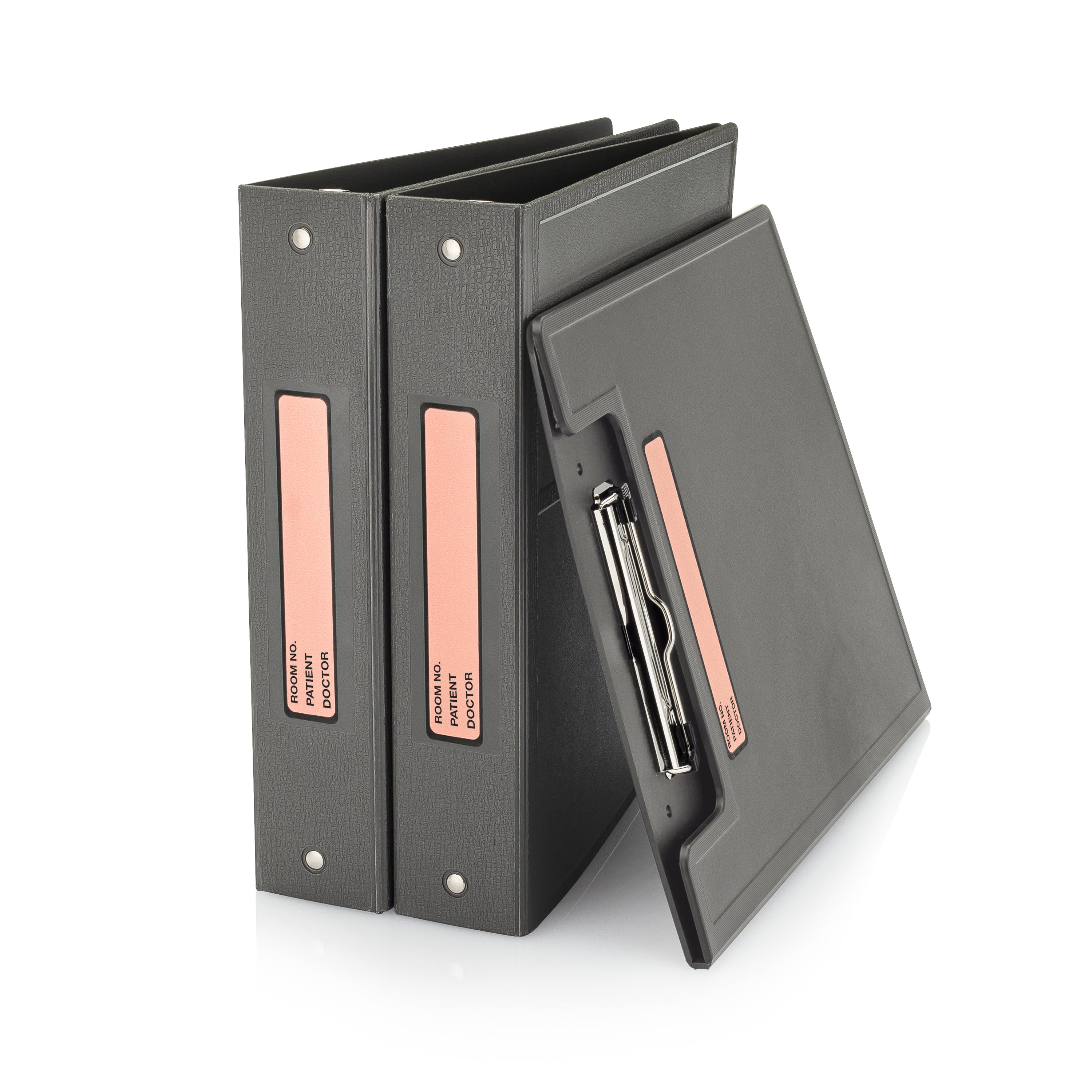 Room No. / Patient / Doctor Preprinted ID Labels for 1” Ring Binder Spines - Roll of 200