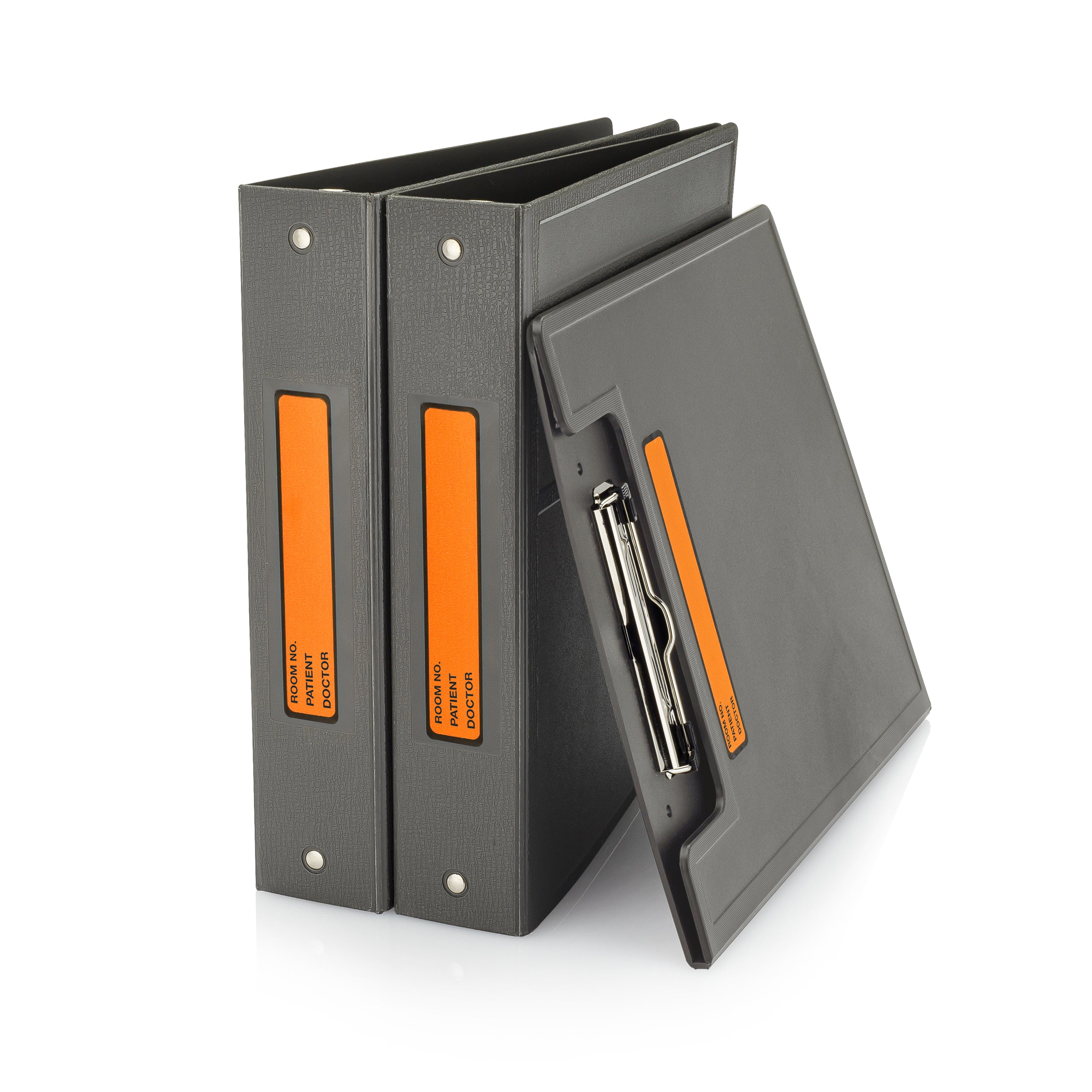 Room No. / Patient / Doctor Preprinted ID Labels for 1” Ring Binder Spines - Roll of 200