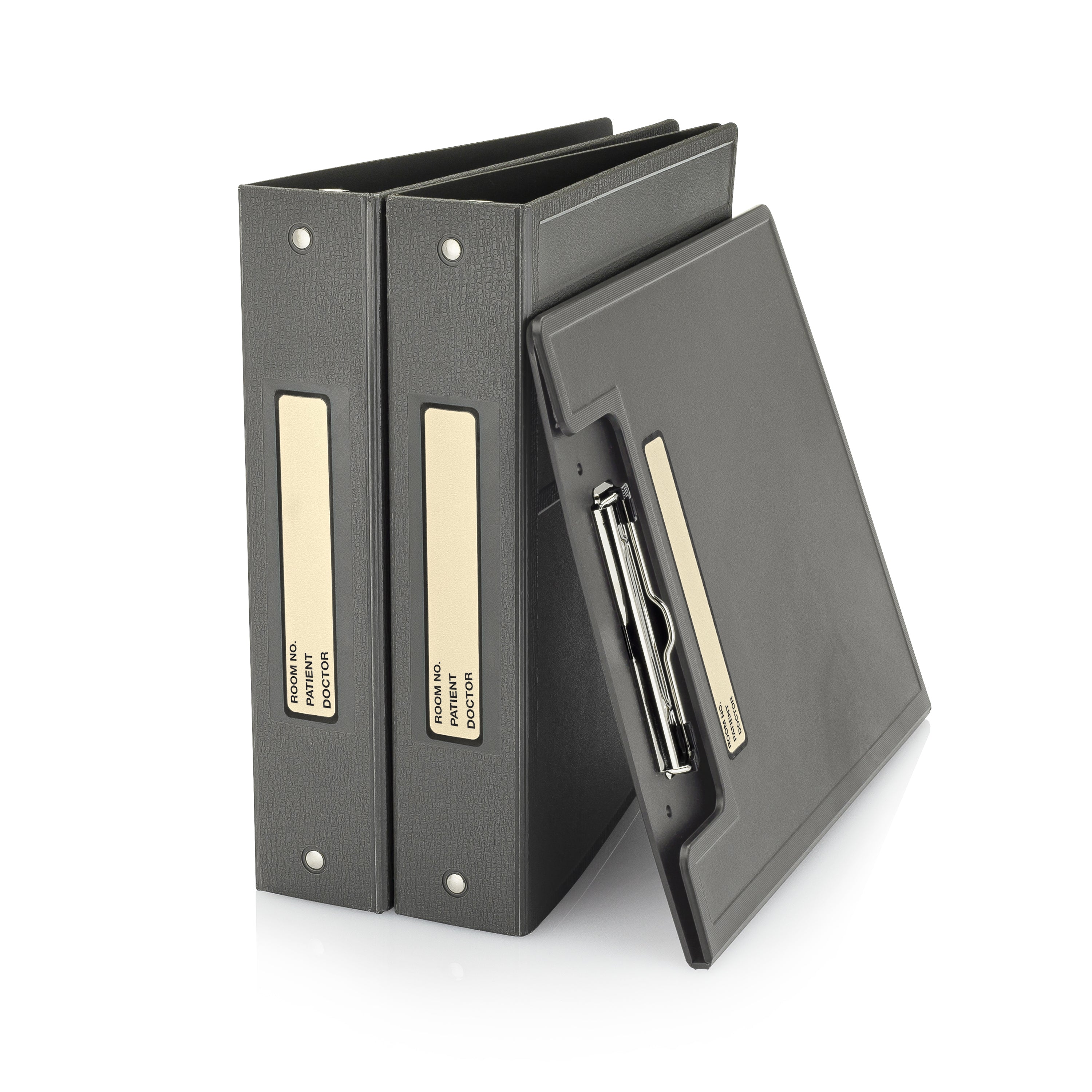 Room No. / Patient / Doctor Preprinted ID Labels for 1” Ring Binder Spines - Roll of 200