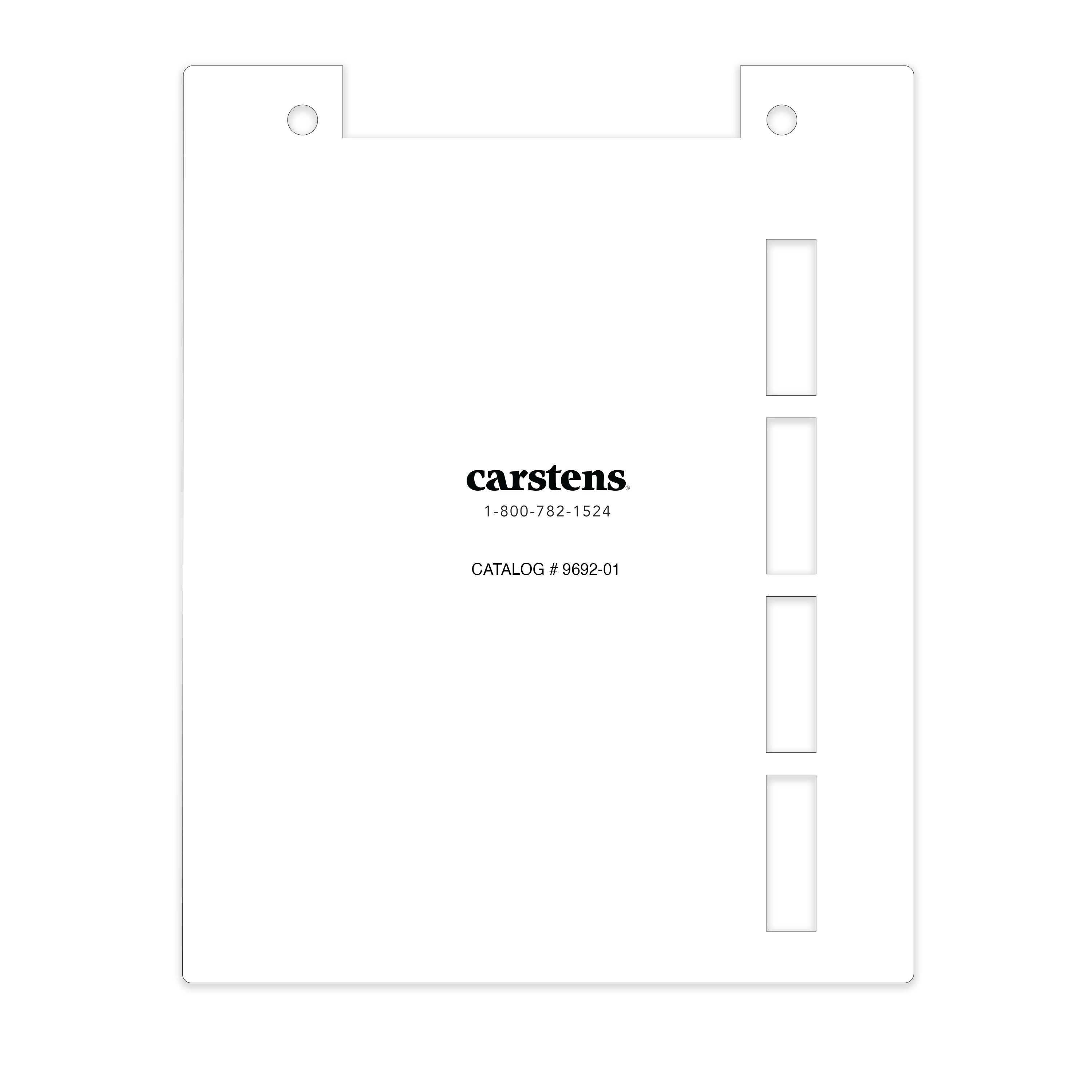 Heavy Duty Pull-Tab Alert Sheet for Privacy Clipboards