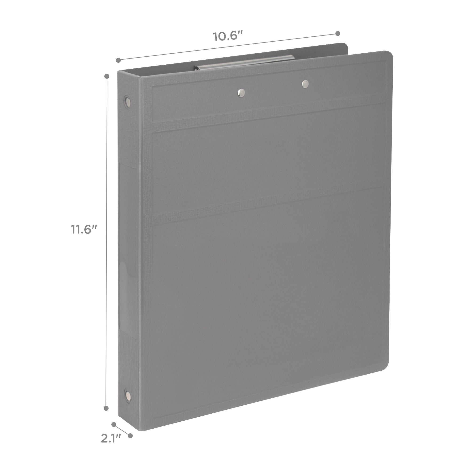 Heavy Duty Book Style Clipboard with Cover, Double Sided