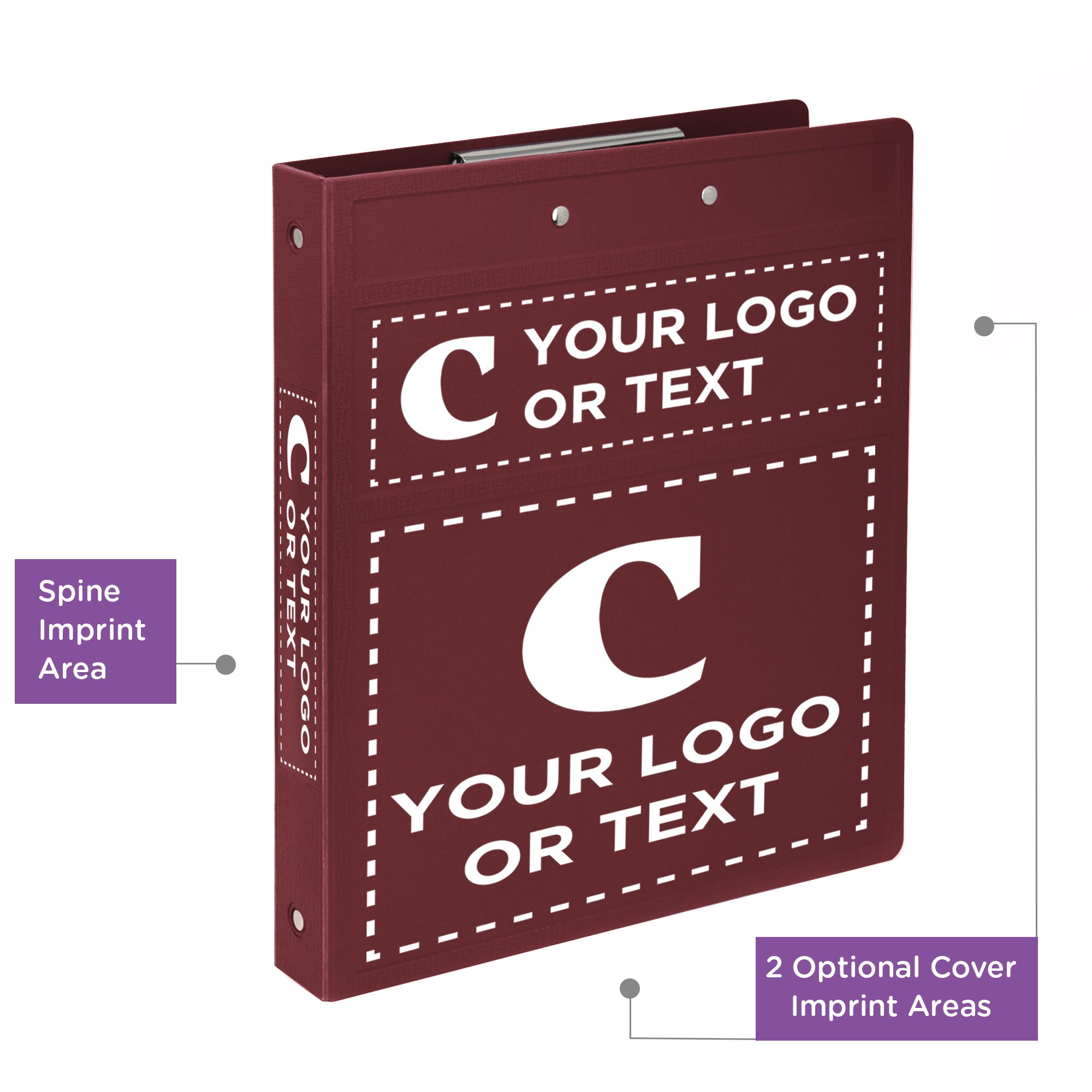 Custom Book Style Clipboard with Cover, Double Sided