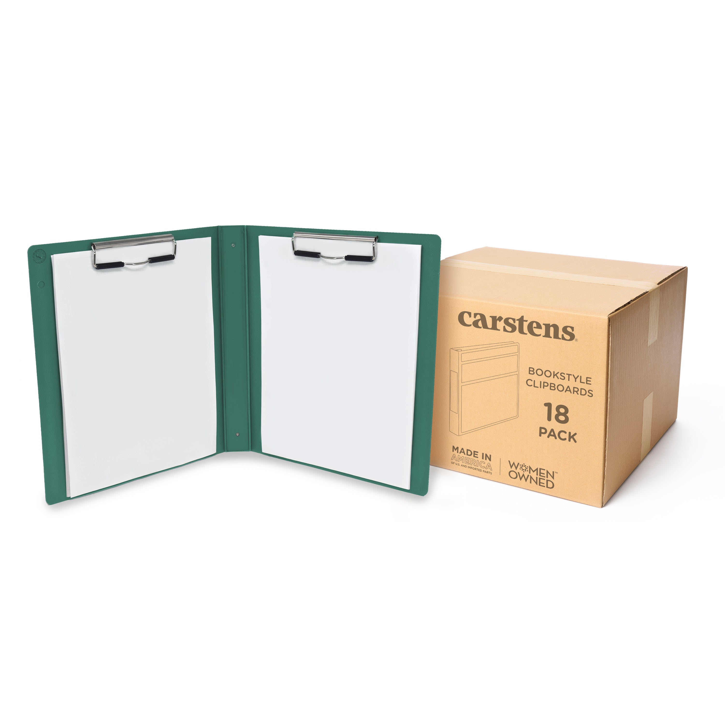 Heavy Duty Book Style Clipboard with Cover, Double Sided