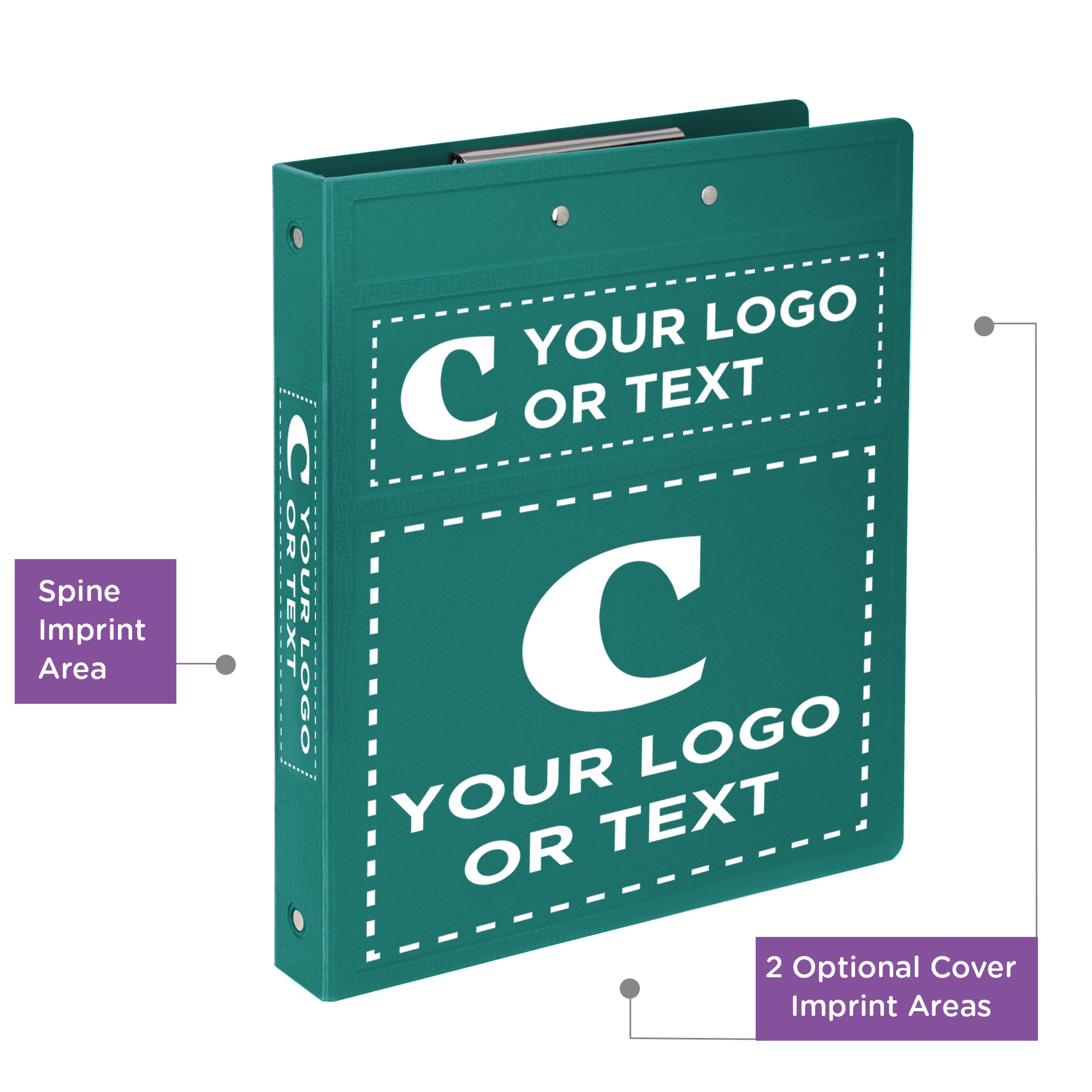 Custom Book Style Clipboard with Cover, Double Sided