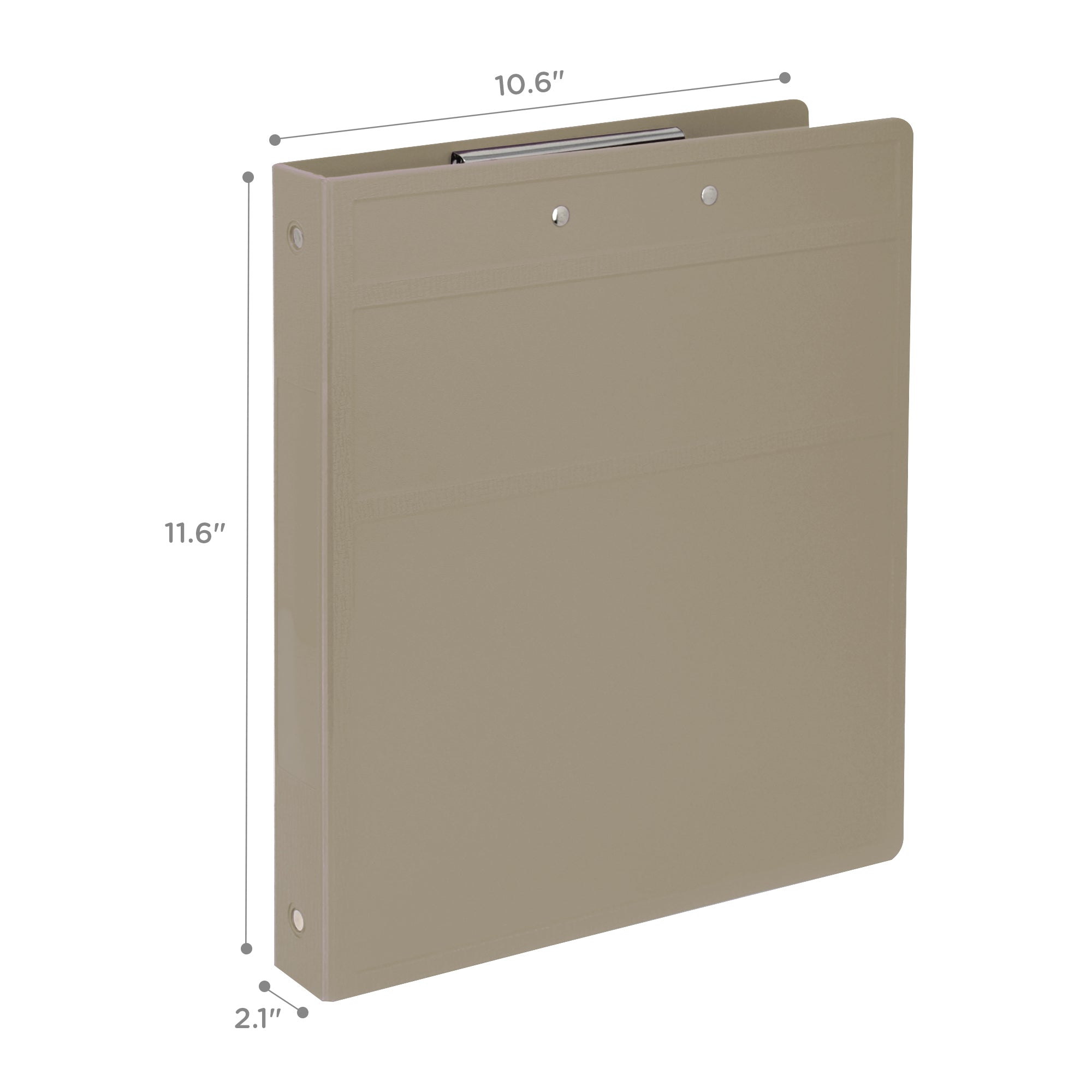 Heavy Duty Book Style Clipboard with Cover, Double Sided