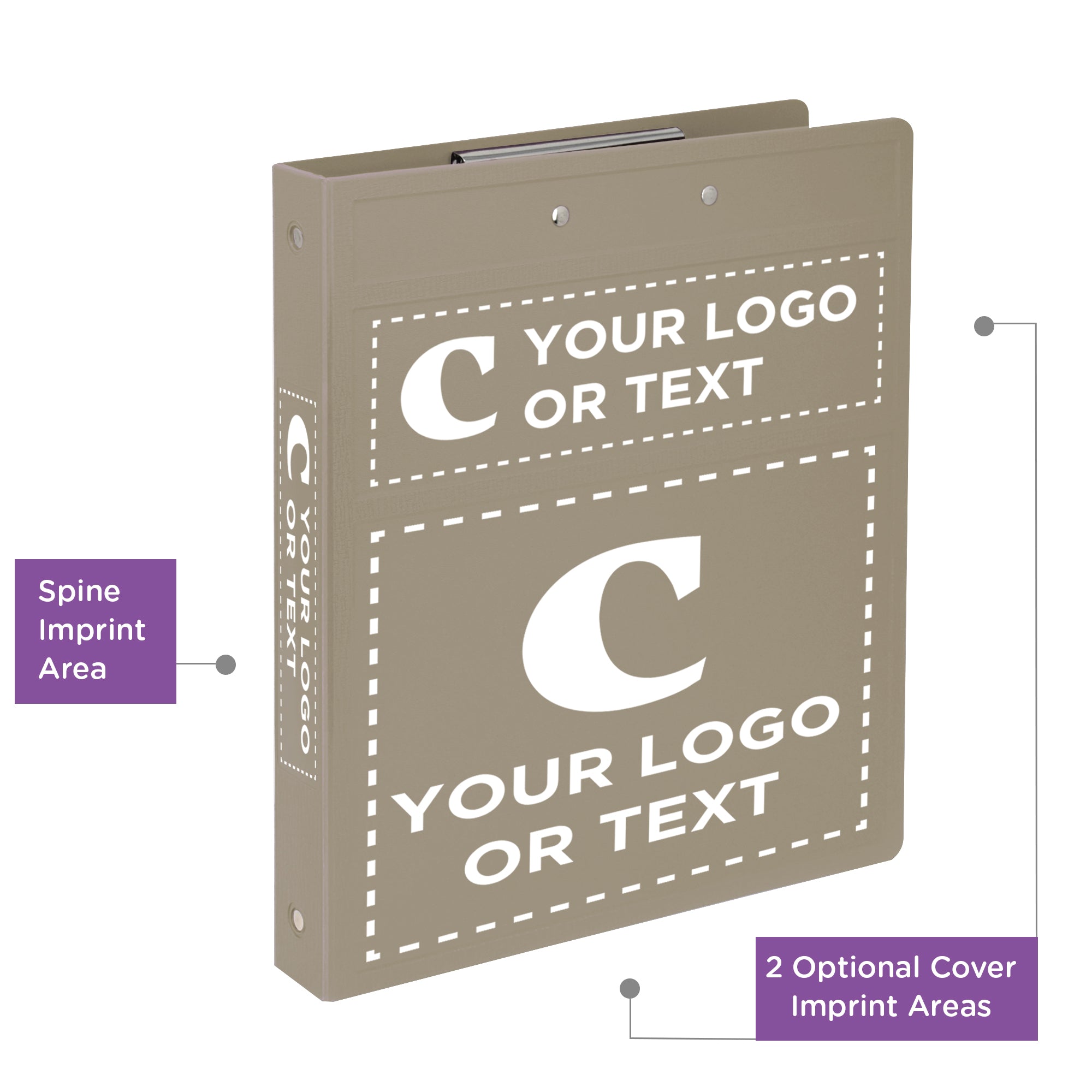 Custom Book Style Clipboard with Cover, Double Sided