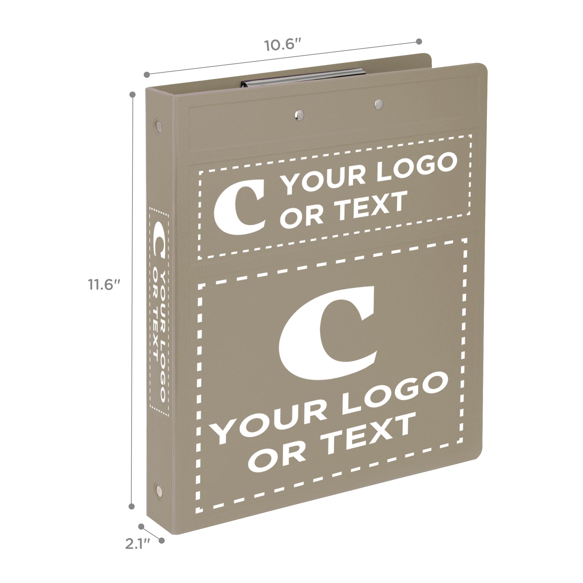 Custom Book Style Clipboard with Cover, Double Sided