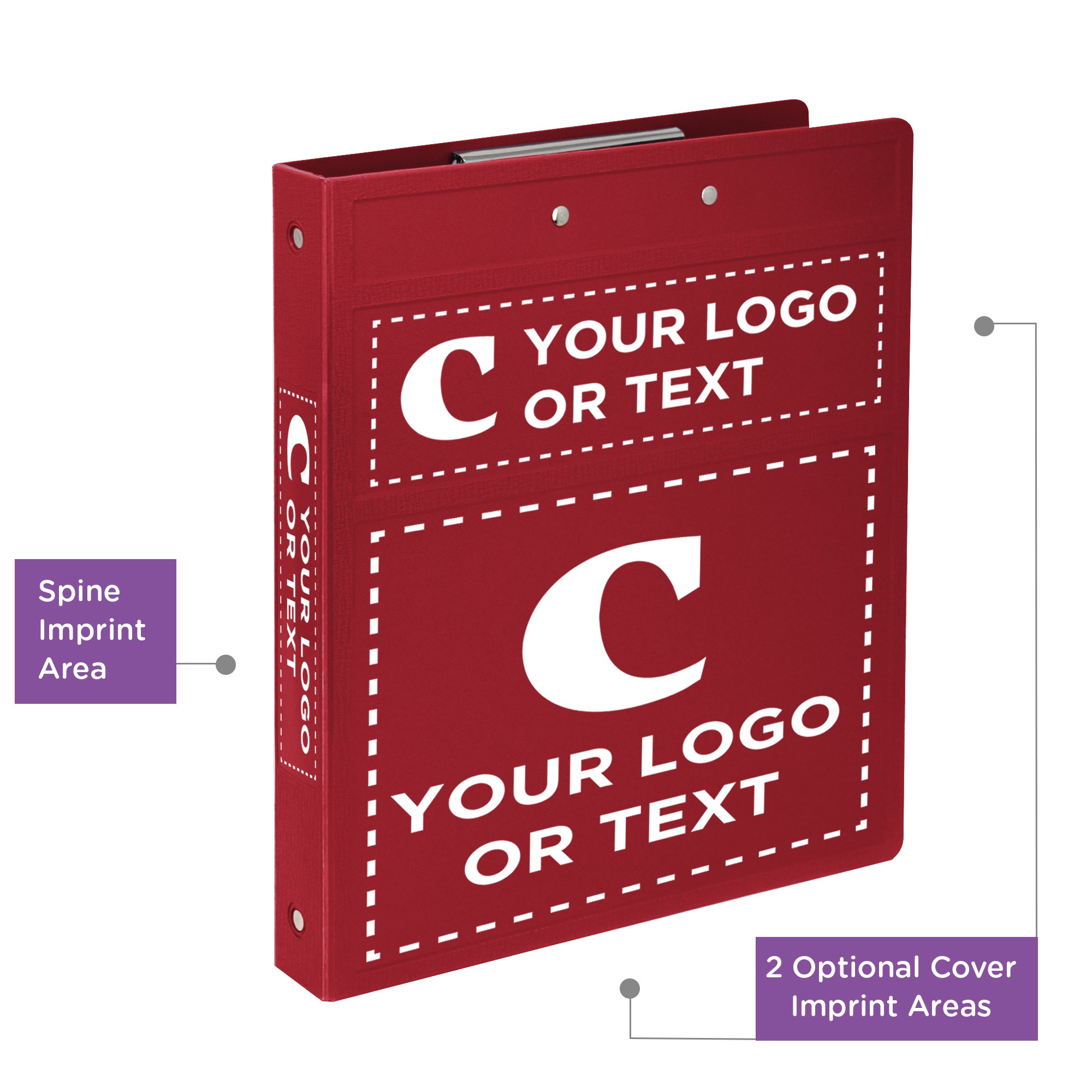 Custom Book Style Clipboard with Cover, Double Sided