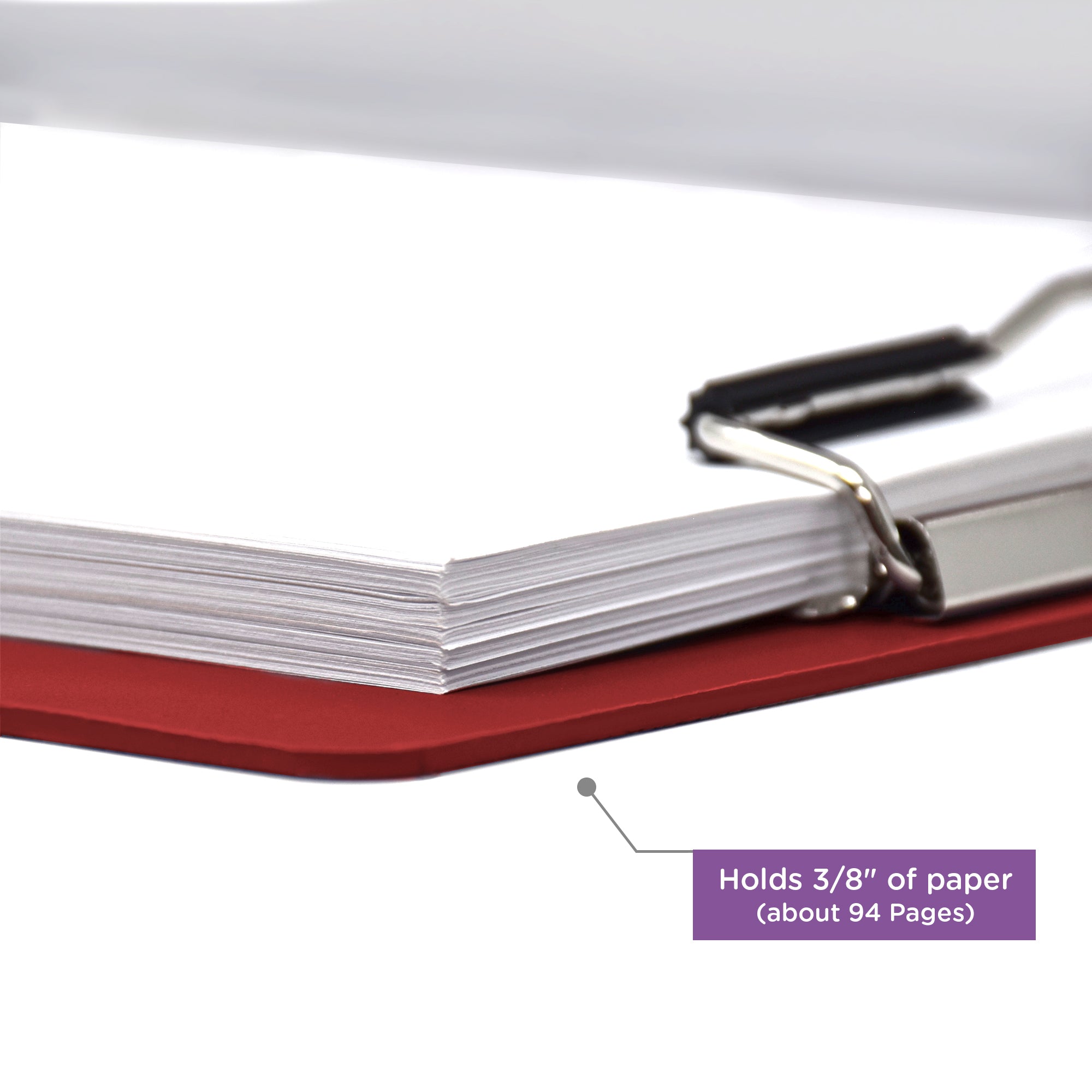 Custom Low-Profile Clipboard with Cover – Plastic