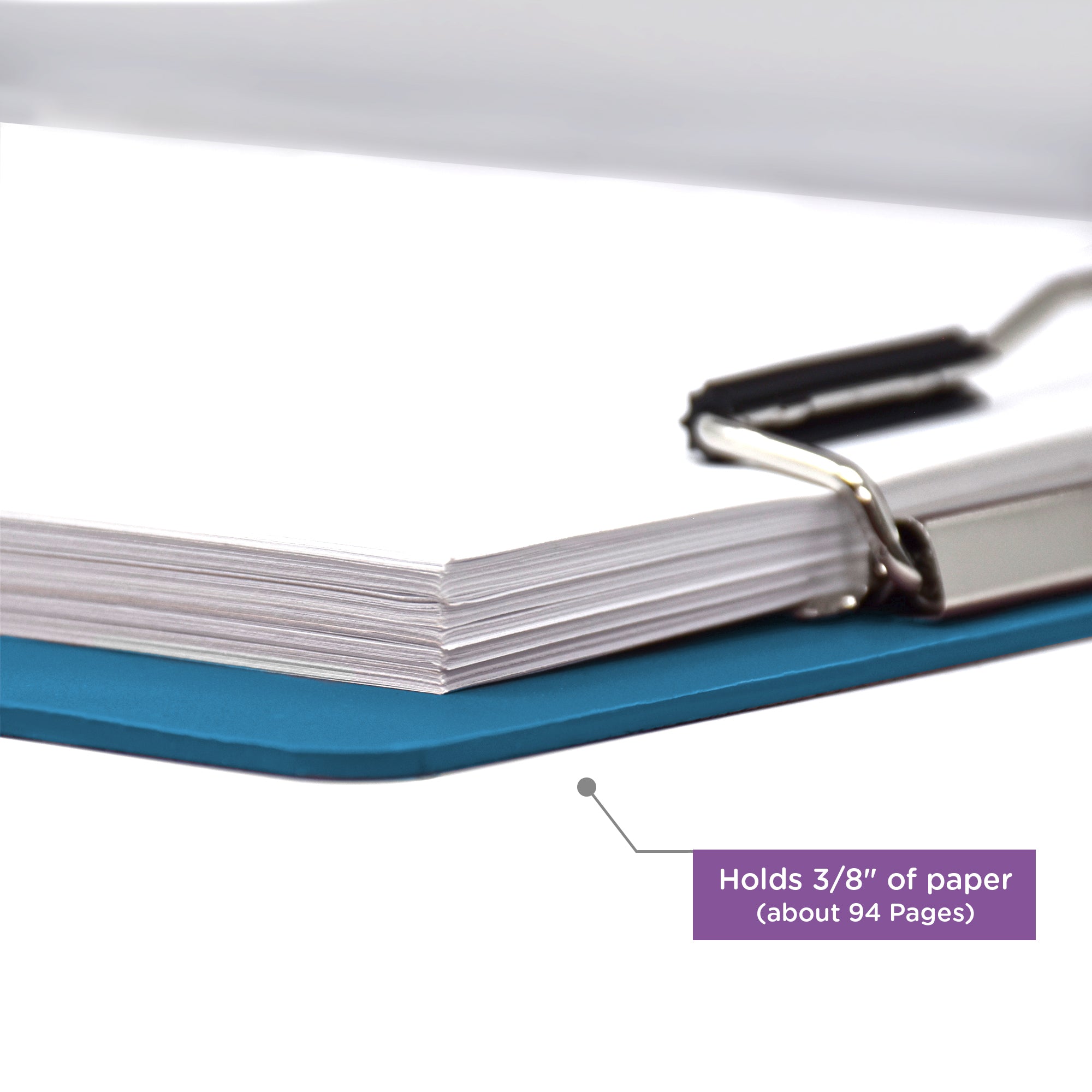 Custom Low-Profile Clipboard with Cover – Plastic