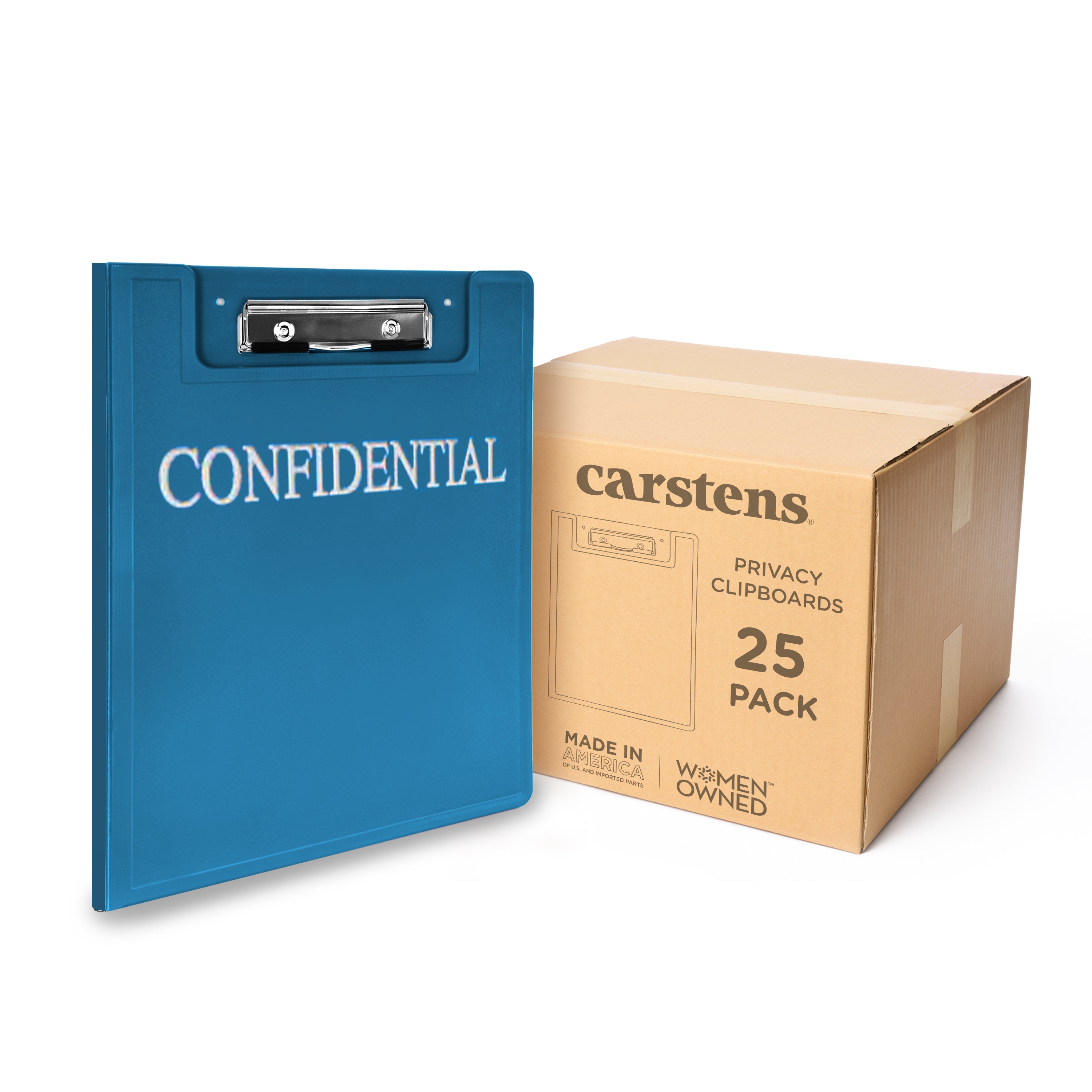 Heavy Duty Low-Profile Privacy Clipboard Confidential