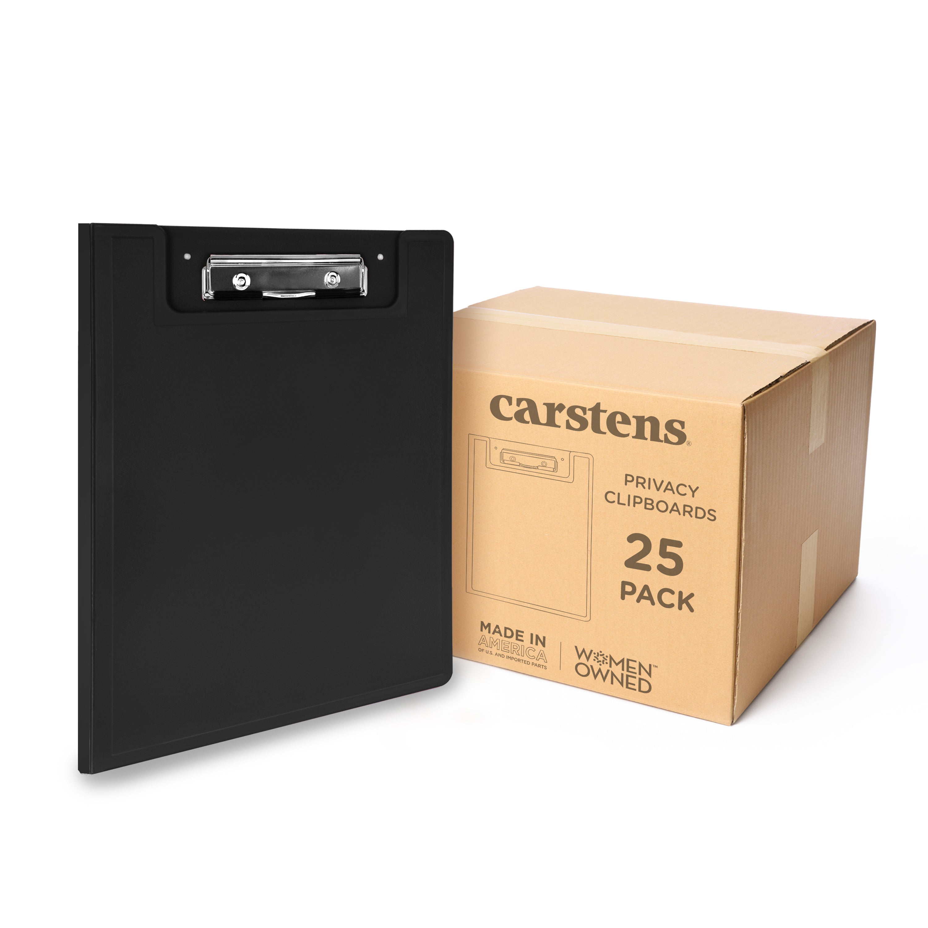 Heavy Duty Low-Profile Clipboard with Cover – Plastic