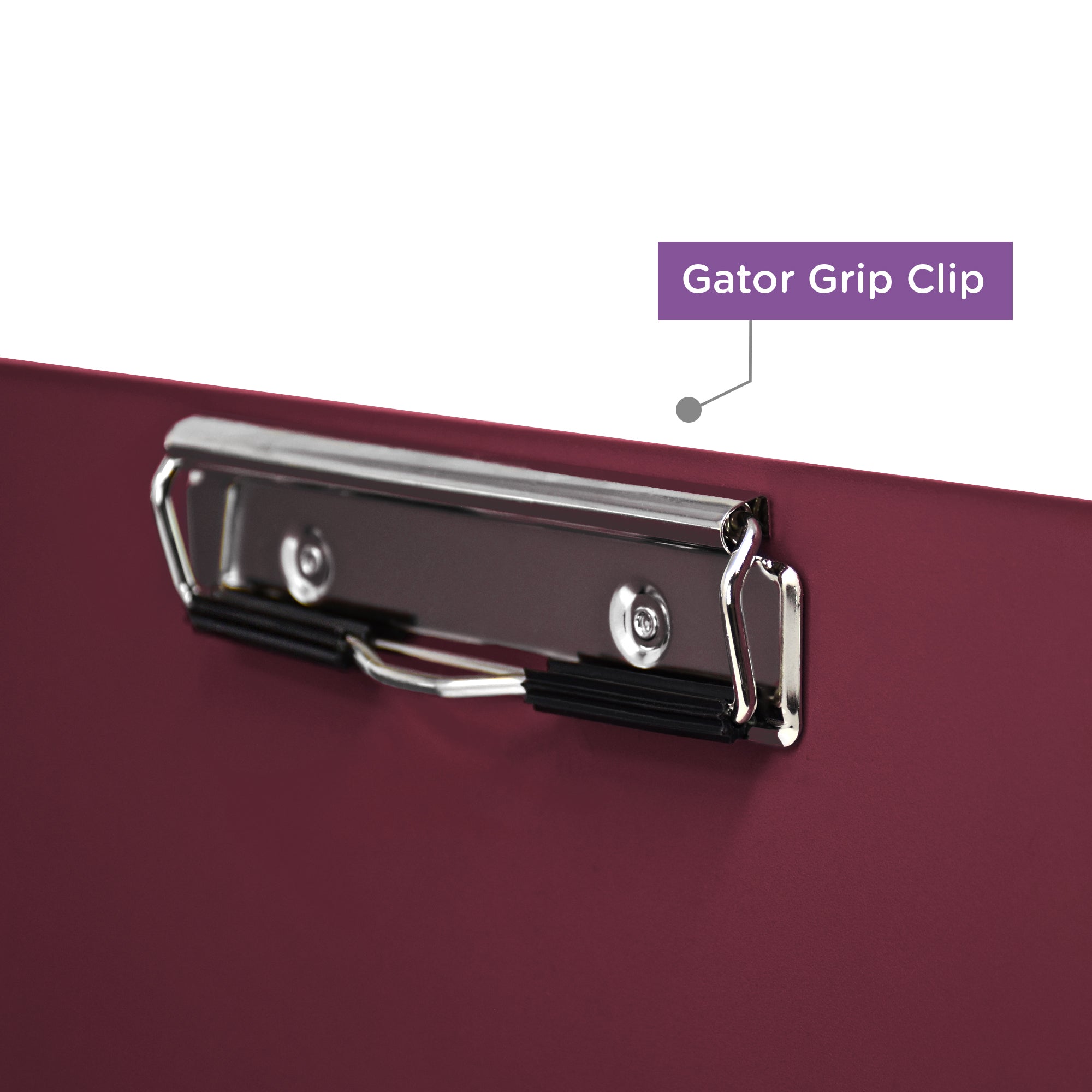 Custom Low-Profile Clipboard with Cover – Plastic