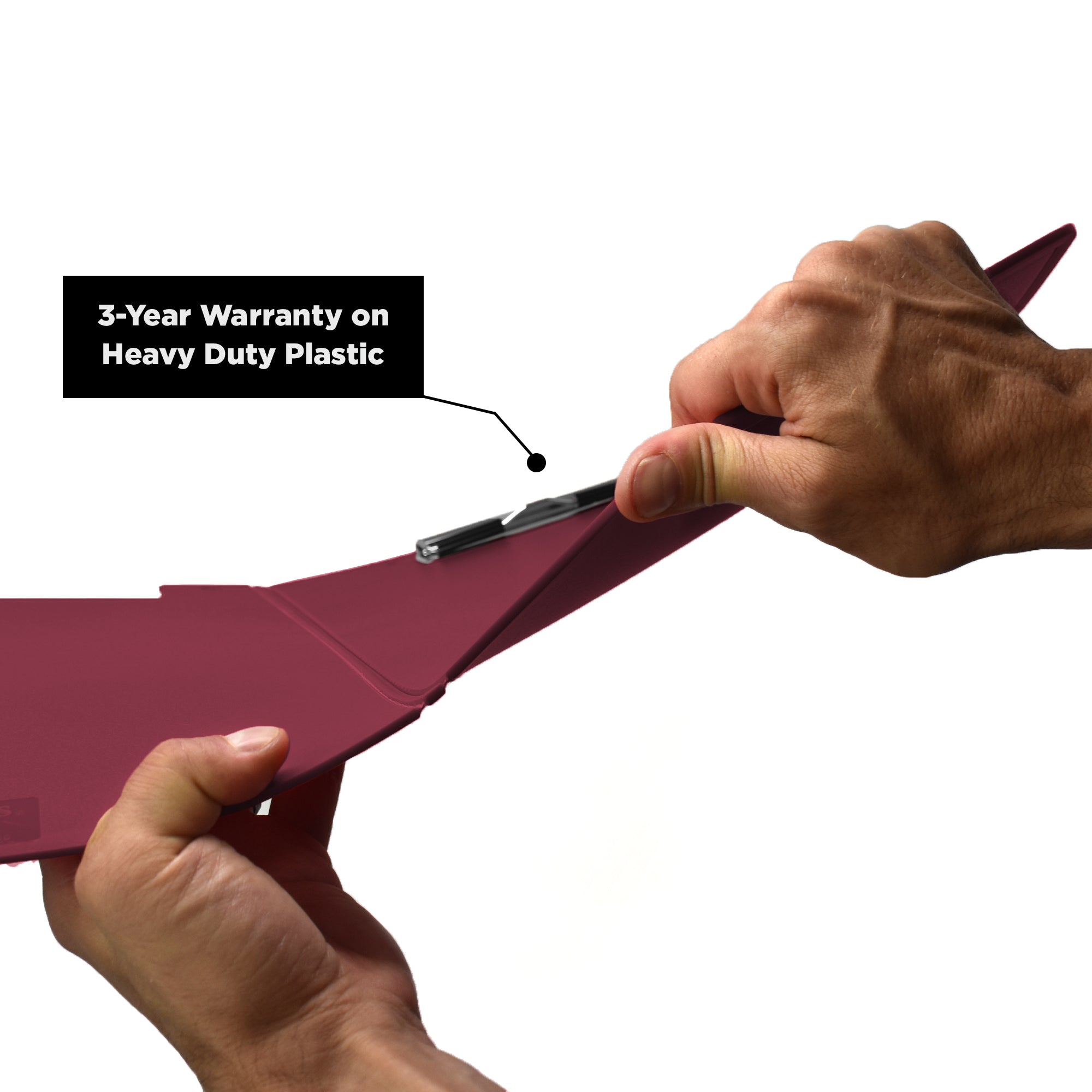 Heavy Duty Low-Profile Privacy Clipboard Confidential