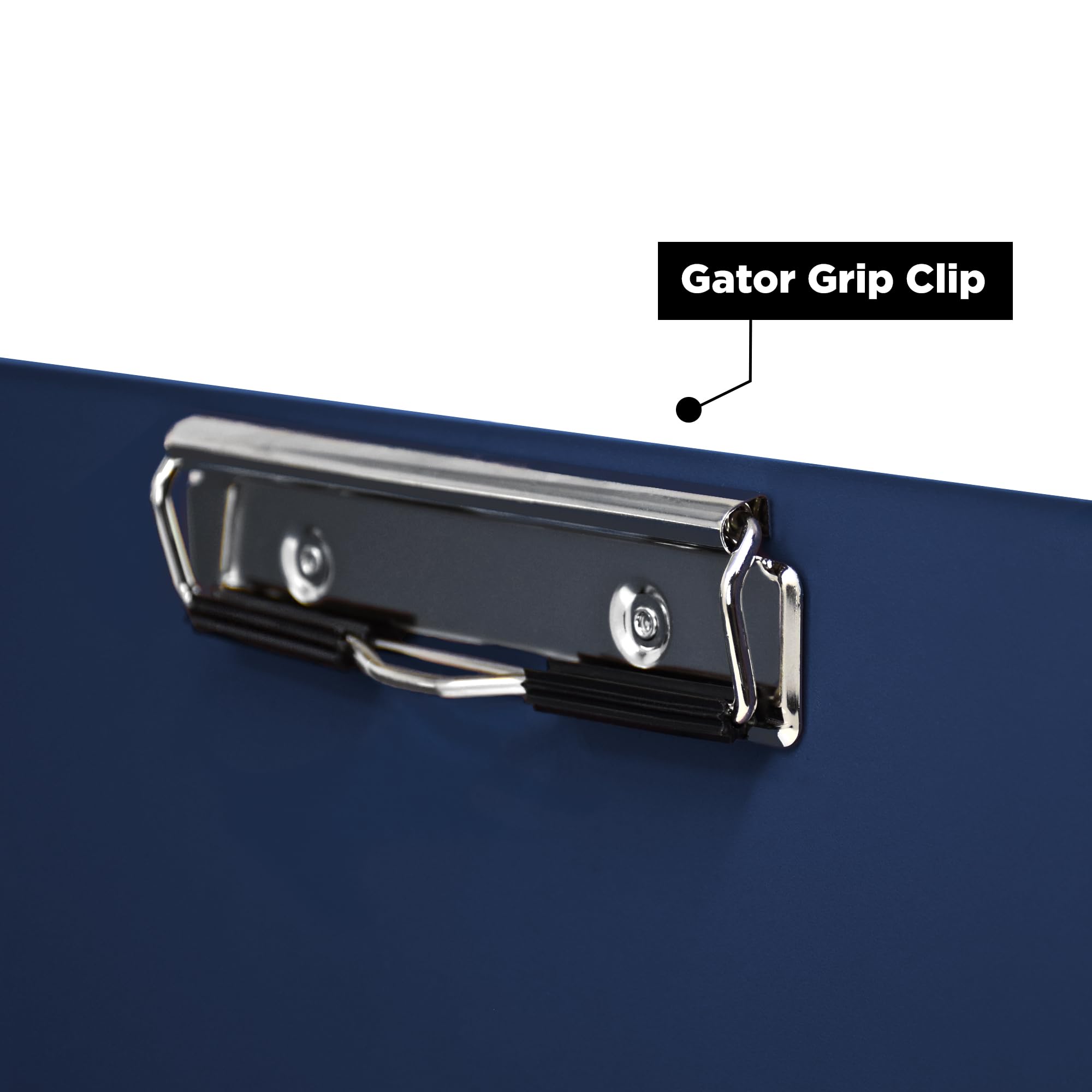 Heavy Duty Low-Profile Clipboard with Cover – Plastic