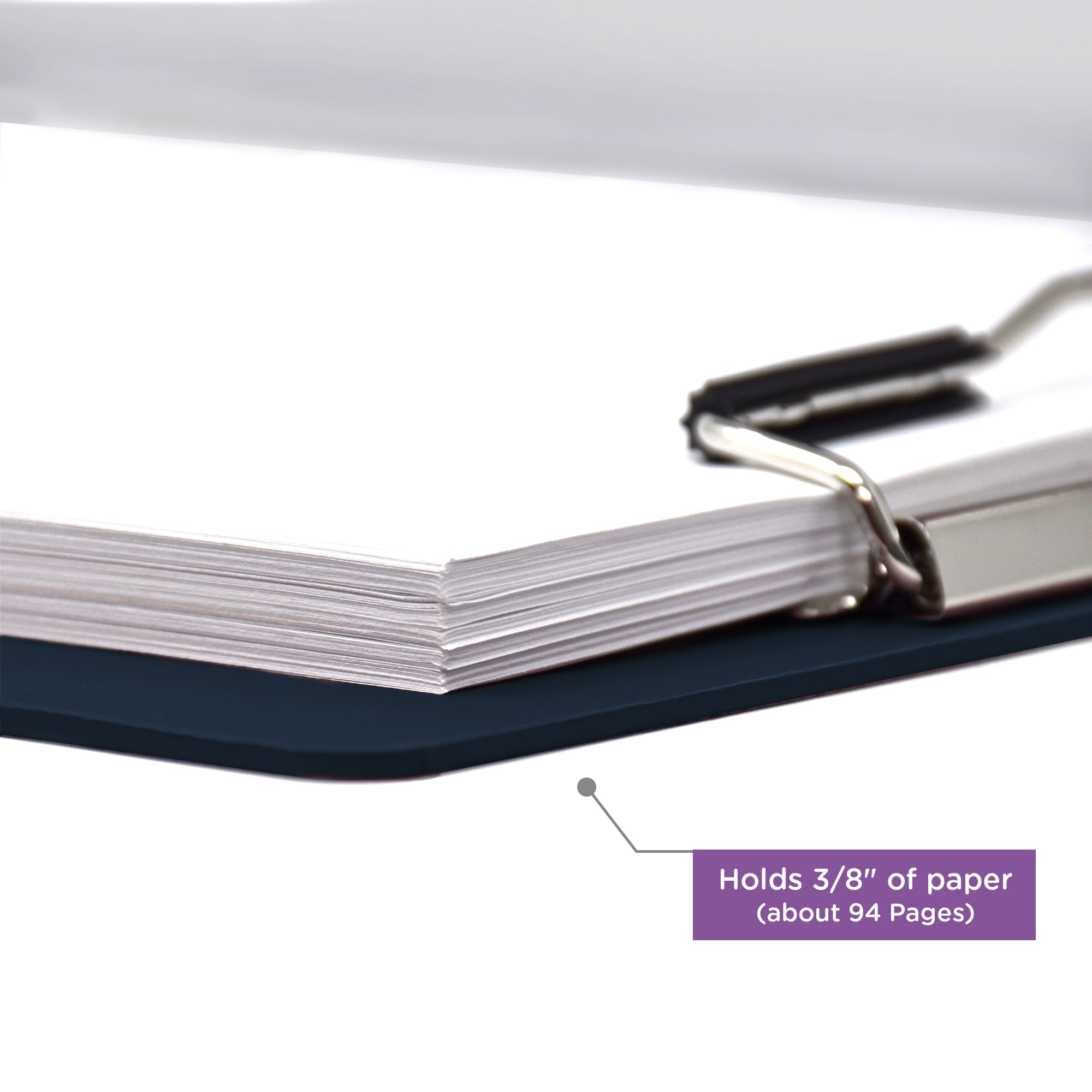 Custom Low-Profile Clipboard with Cover – Plastic