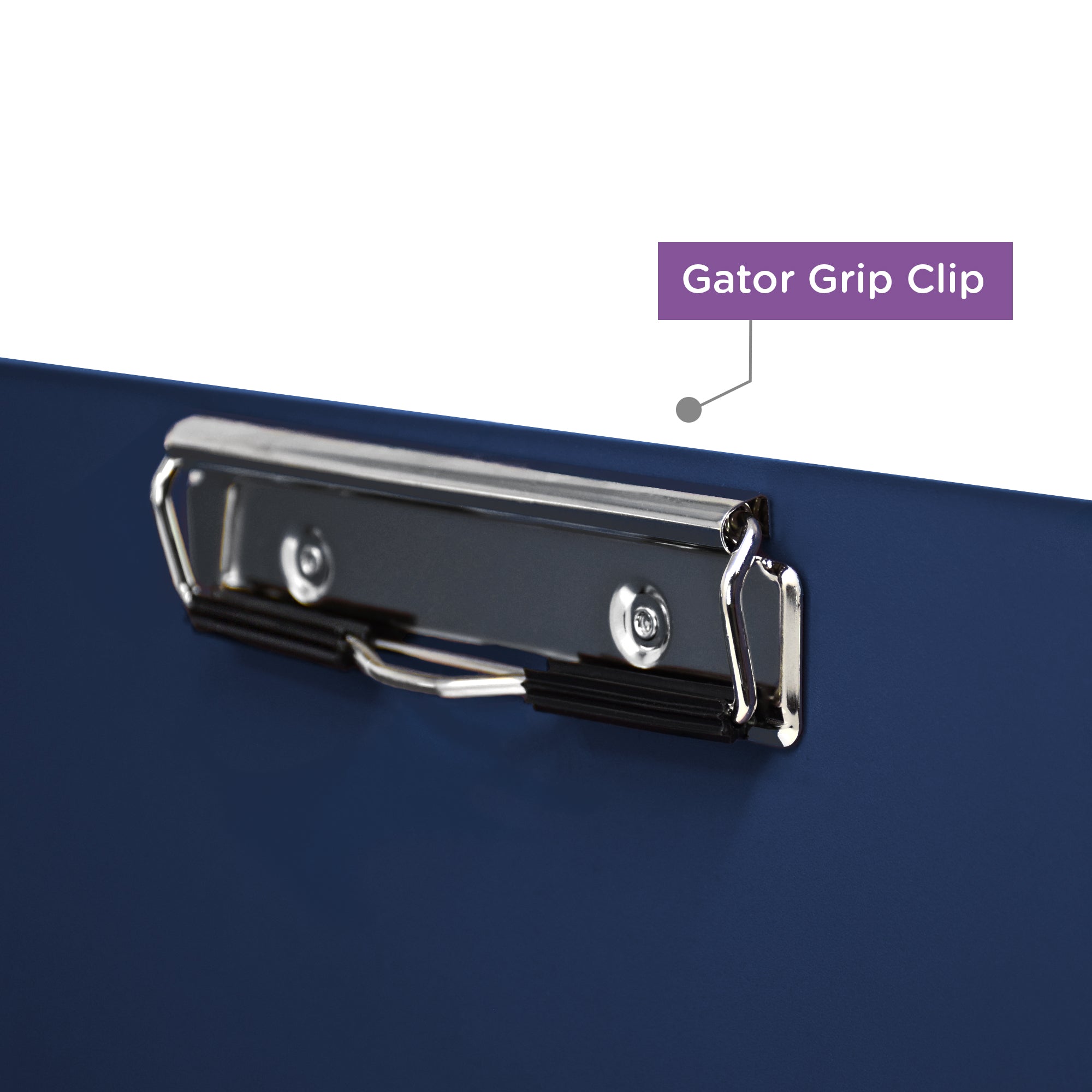 Custom Low-Profile Clipboard with Cover – Plastic