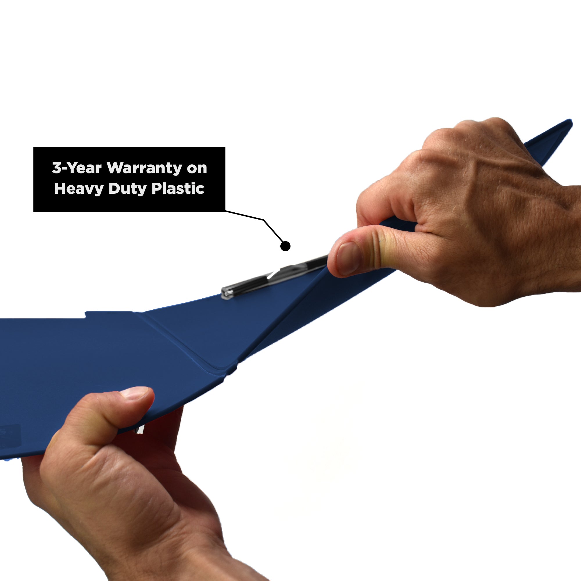 Heavy Duty Low-Profile Privacy Clipboard Confidential