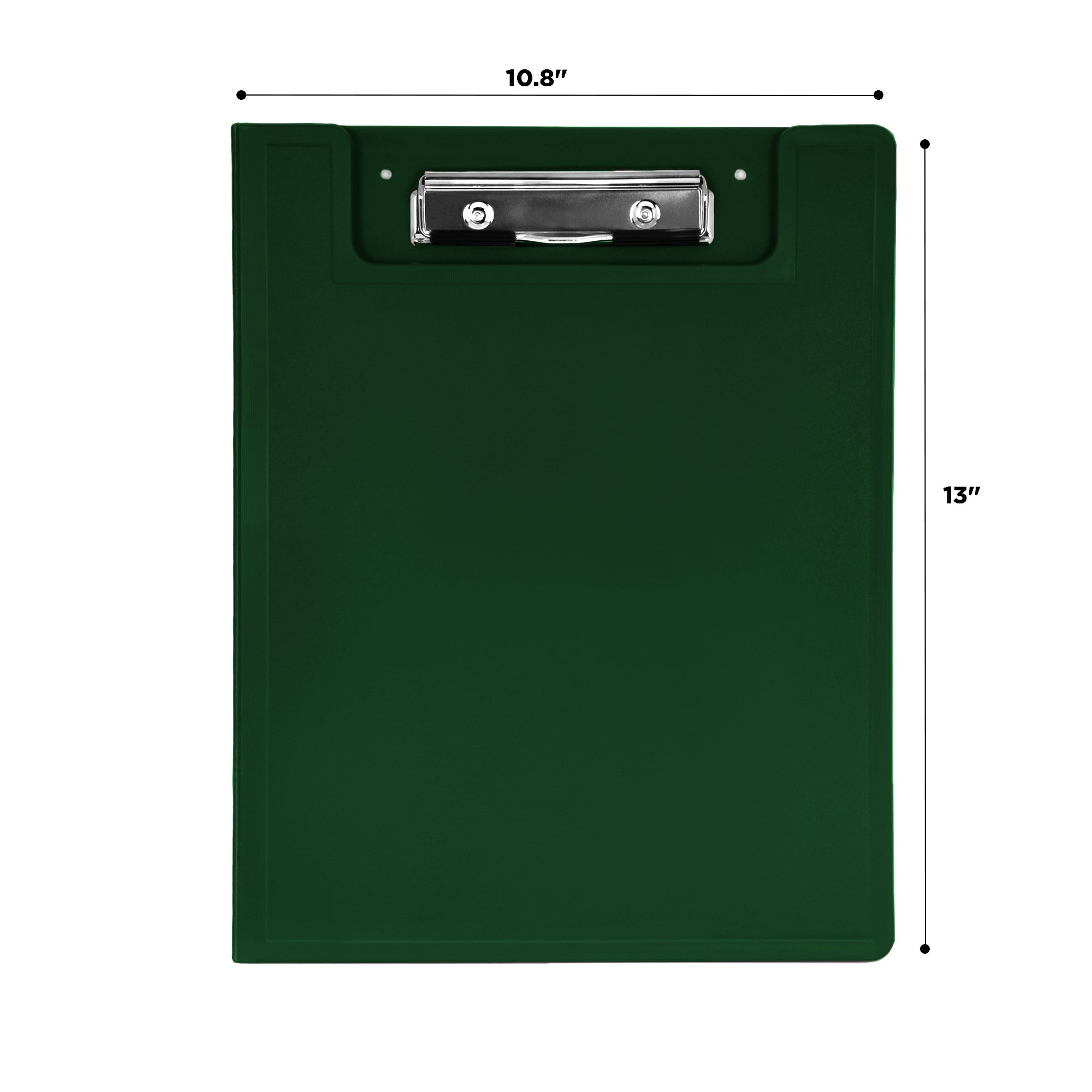 Heavy Duty Low-Profile Clipboard with Cover – Plastic
