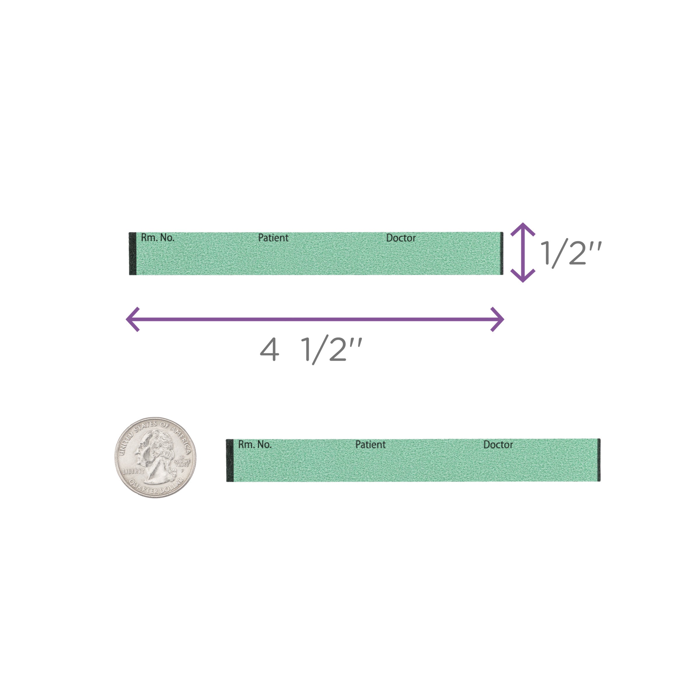ID Labels for Metal Clipboard Chart Holders