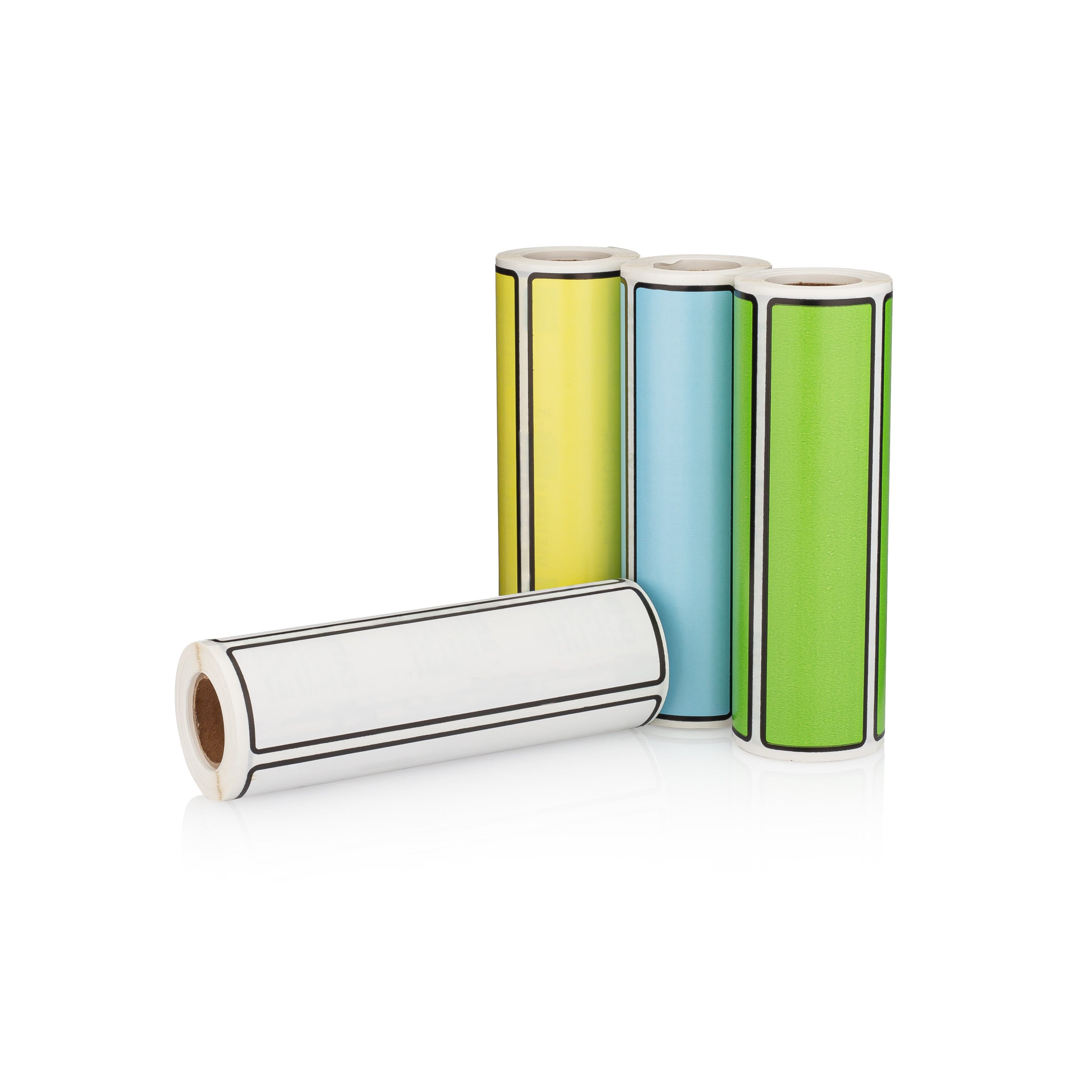 Blank ID Labels for 1.5-4" Ring Binder Spines – Roll of 200