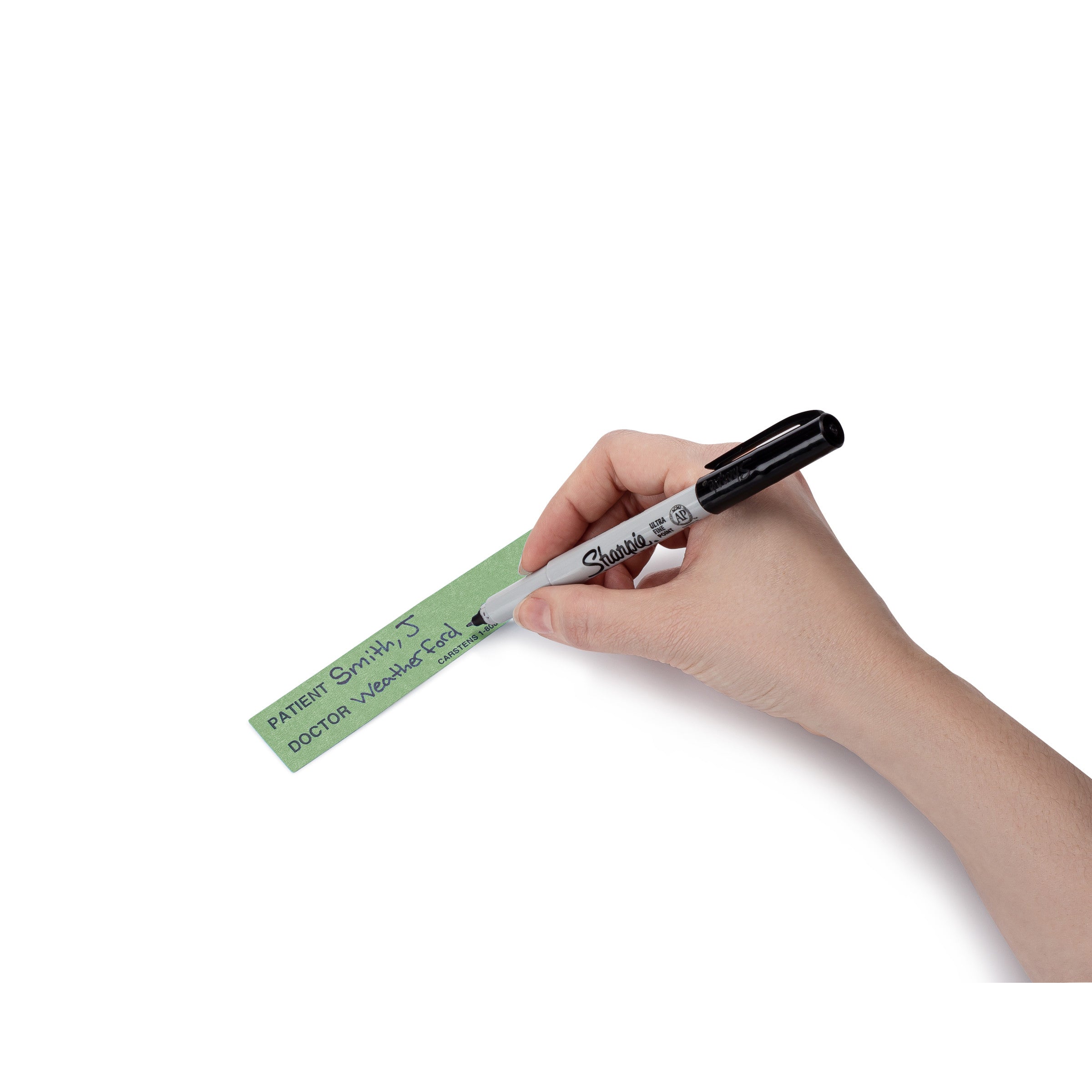 Patient / Doctor Preprinted ID Cards for 1.5 – 4” Ring Binder Spines - Pack of 100