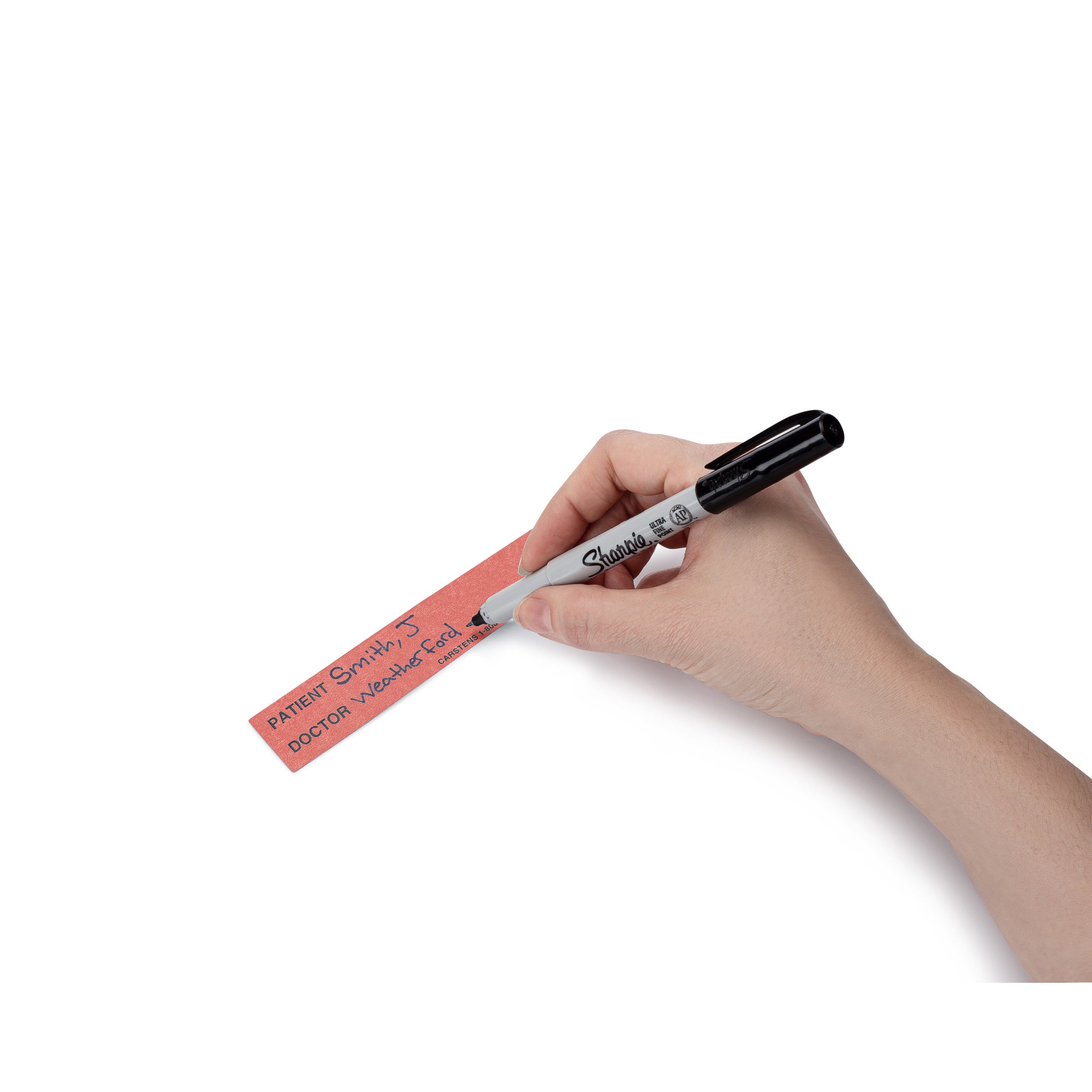 Patient / Doctor Preprinted ID Cards for 1.5 – 4” Ring Binder Spines - Pack of 100