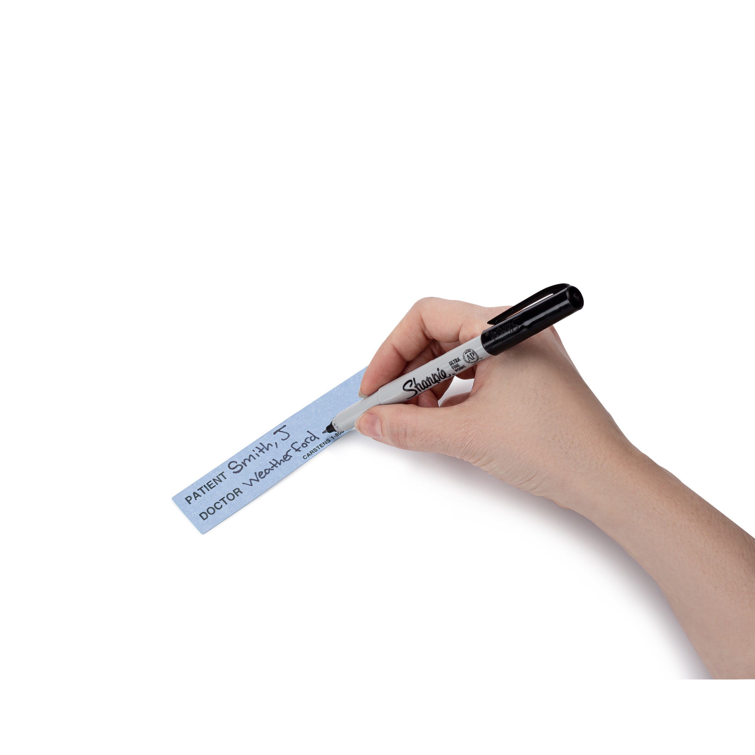 Patient / Doctor Preprinted ID Cards for 1.5 – 4” Ring Binder Spines - Pack of 100