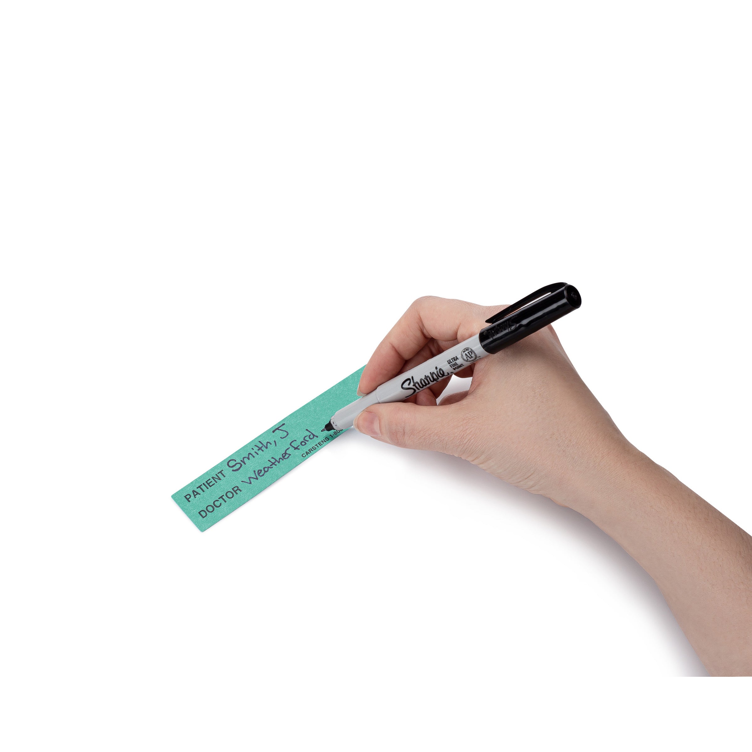 Patient / Doctor Preprinted ID Cards for 1.5 – 4” Ring Binder Spines - Pack of 100